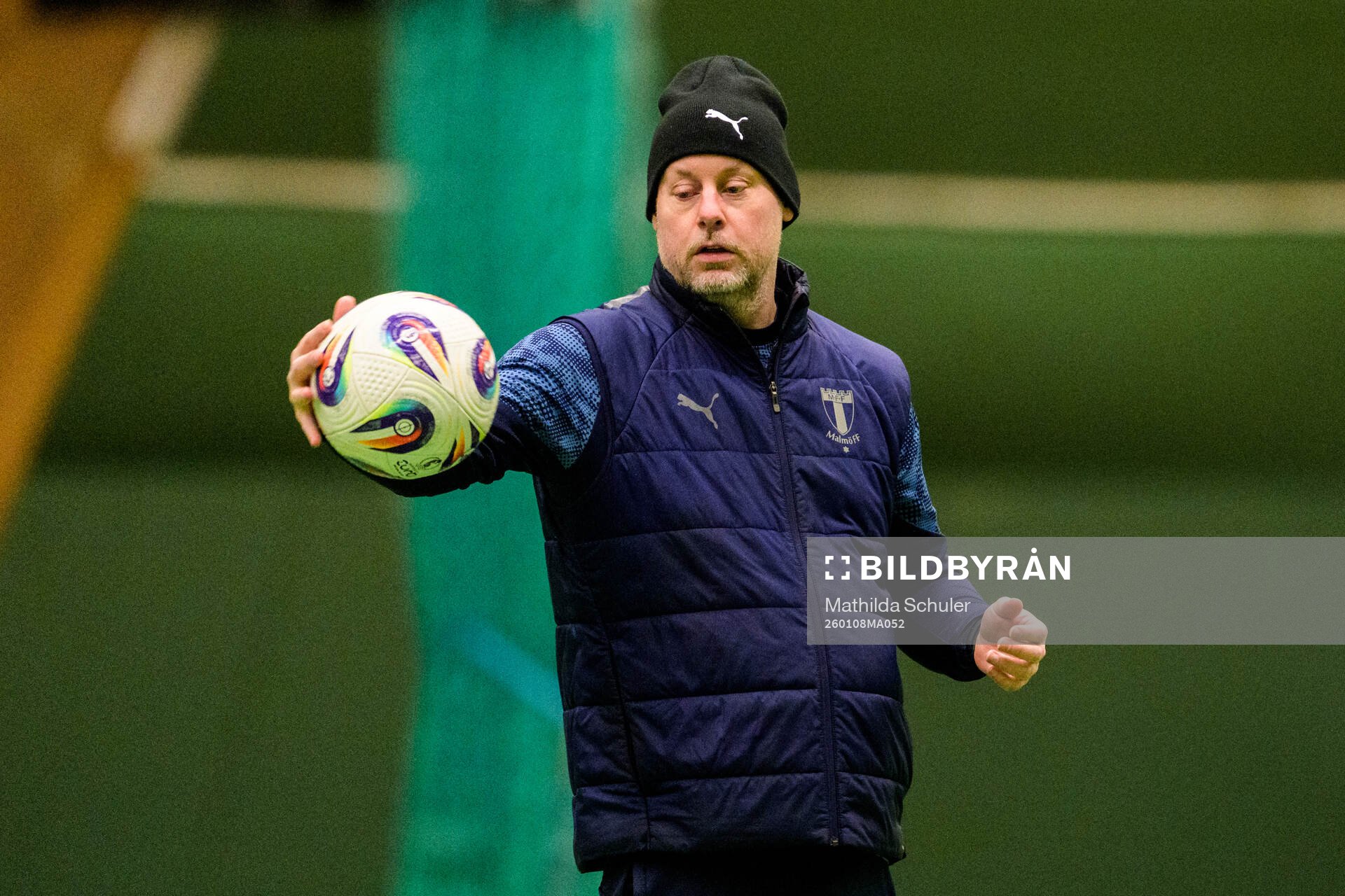 Tränare Jonas Valfridsson