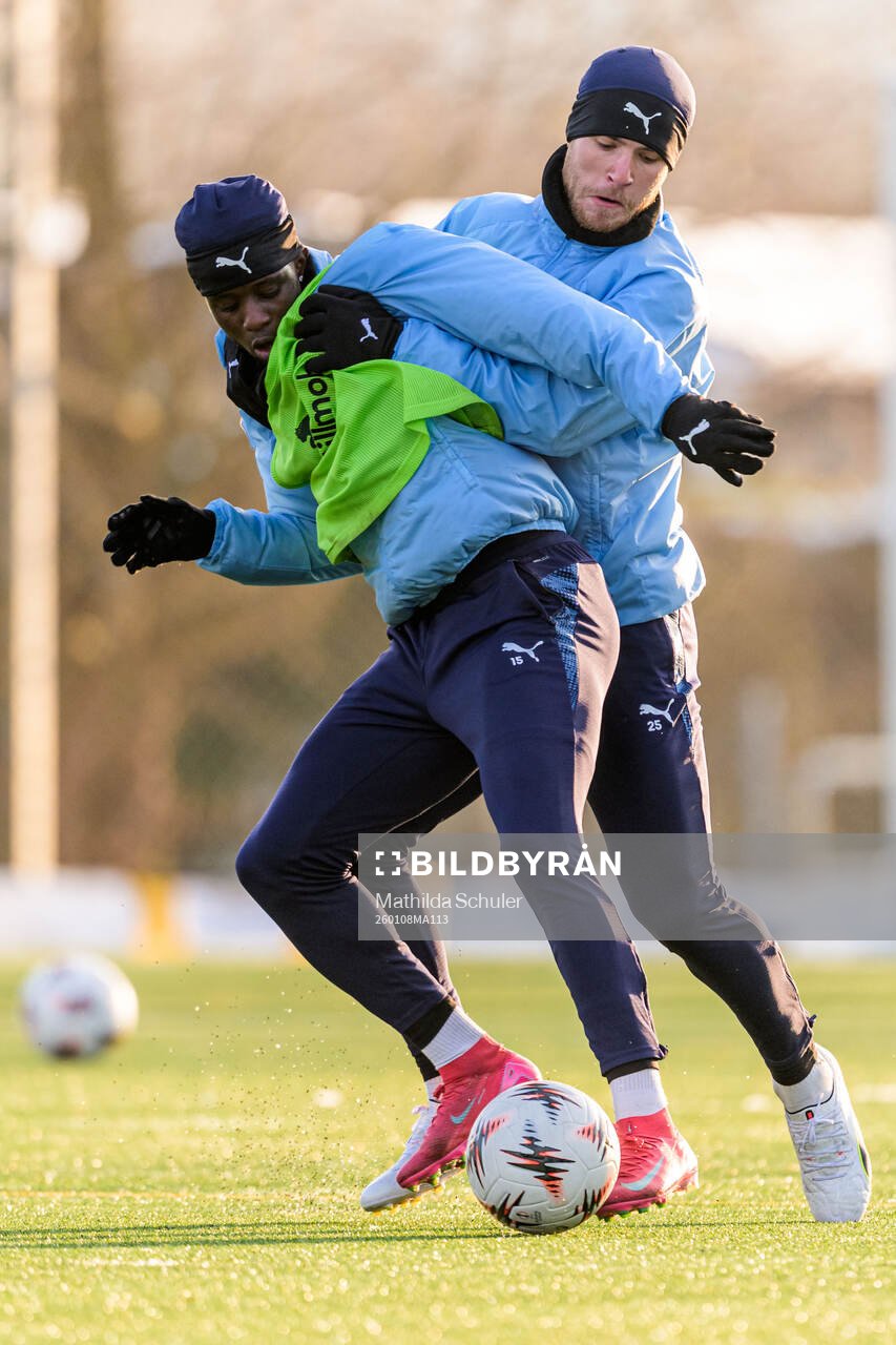 Salifou Soumah och Gabriel Busanello