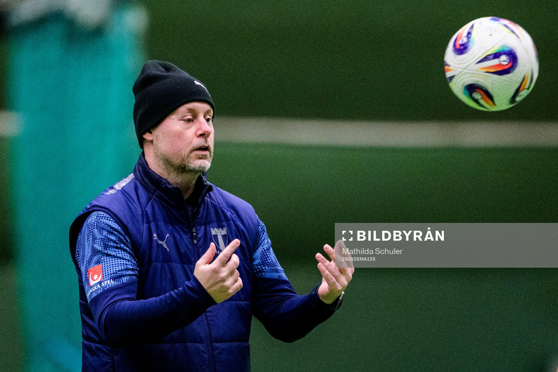 Tränare Jonas Valfridsson