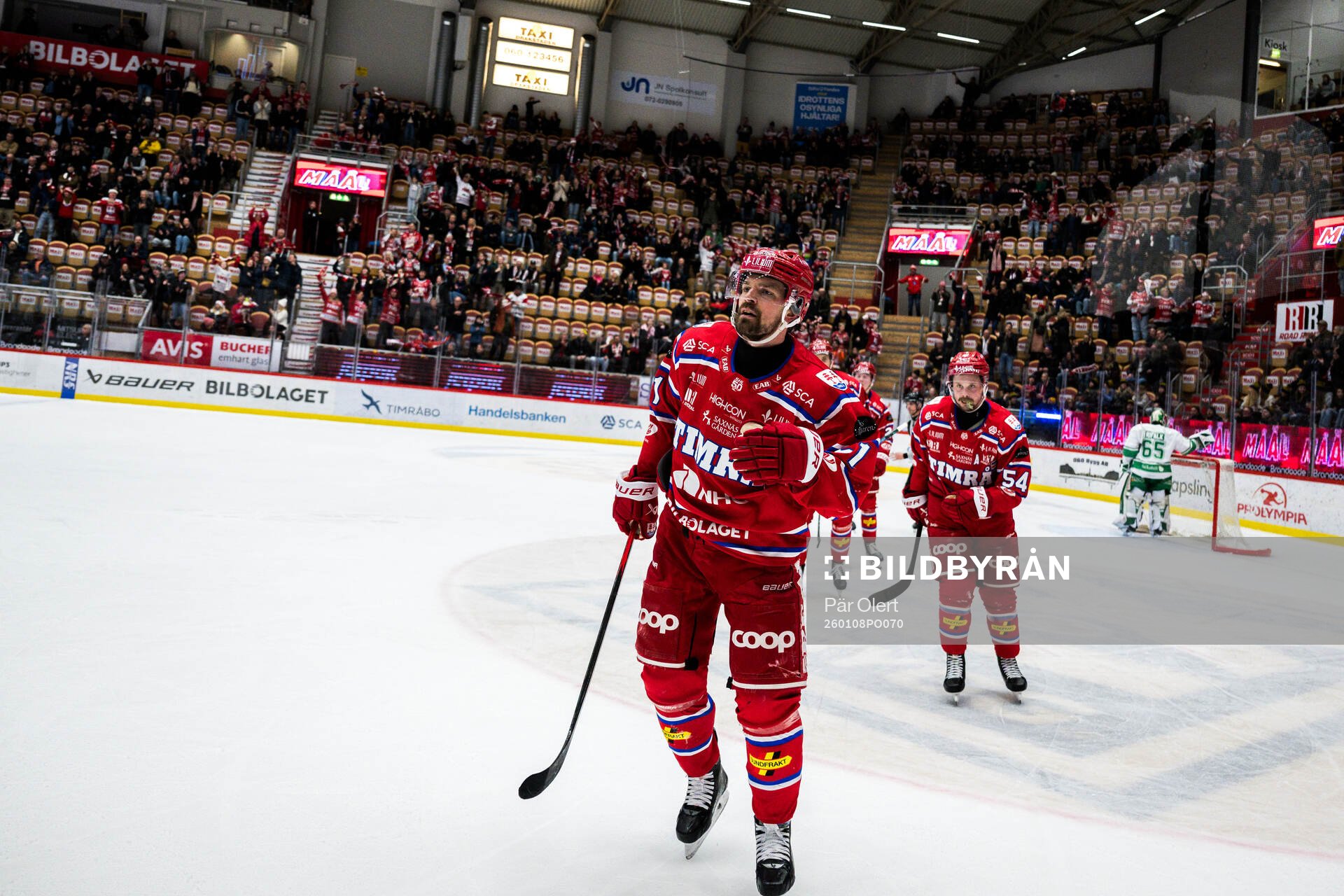 Timrås Anton Lander jublar