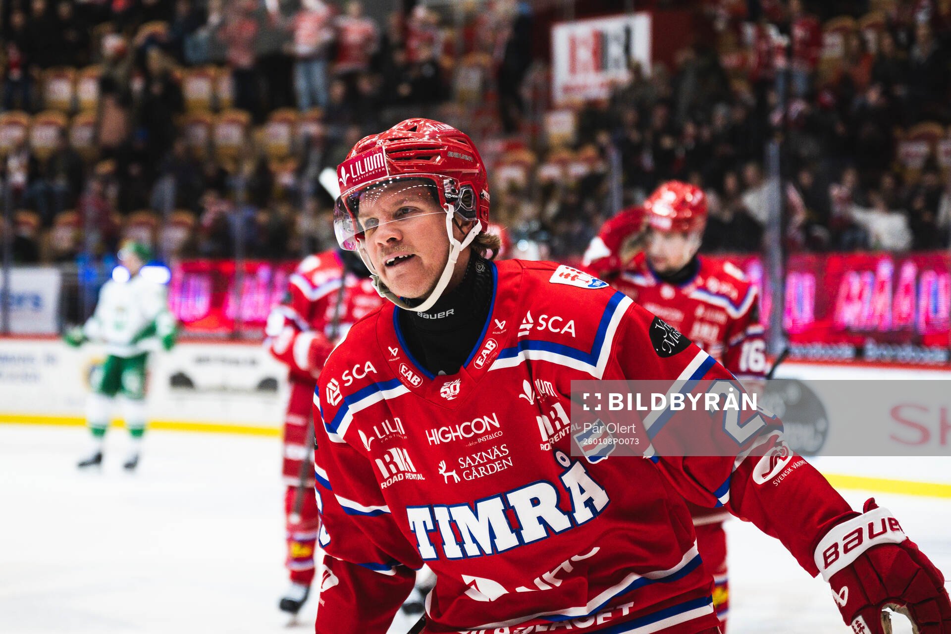Timrås Anton Heikkinen jublar