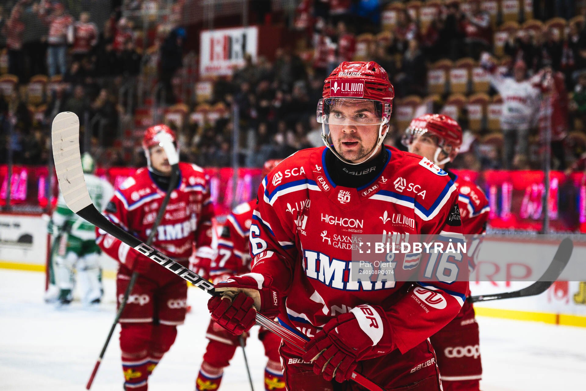 Timrås Lukas Pilö jublar