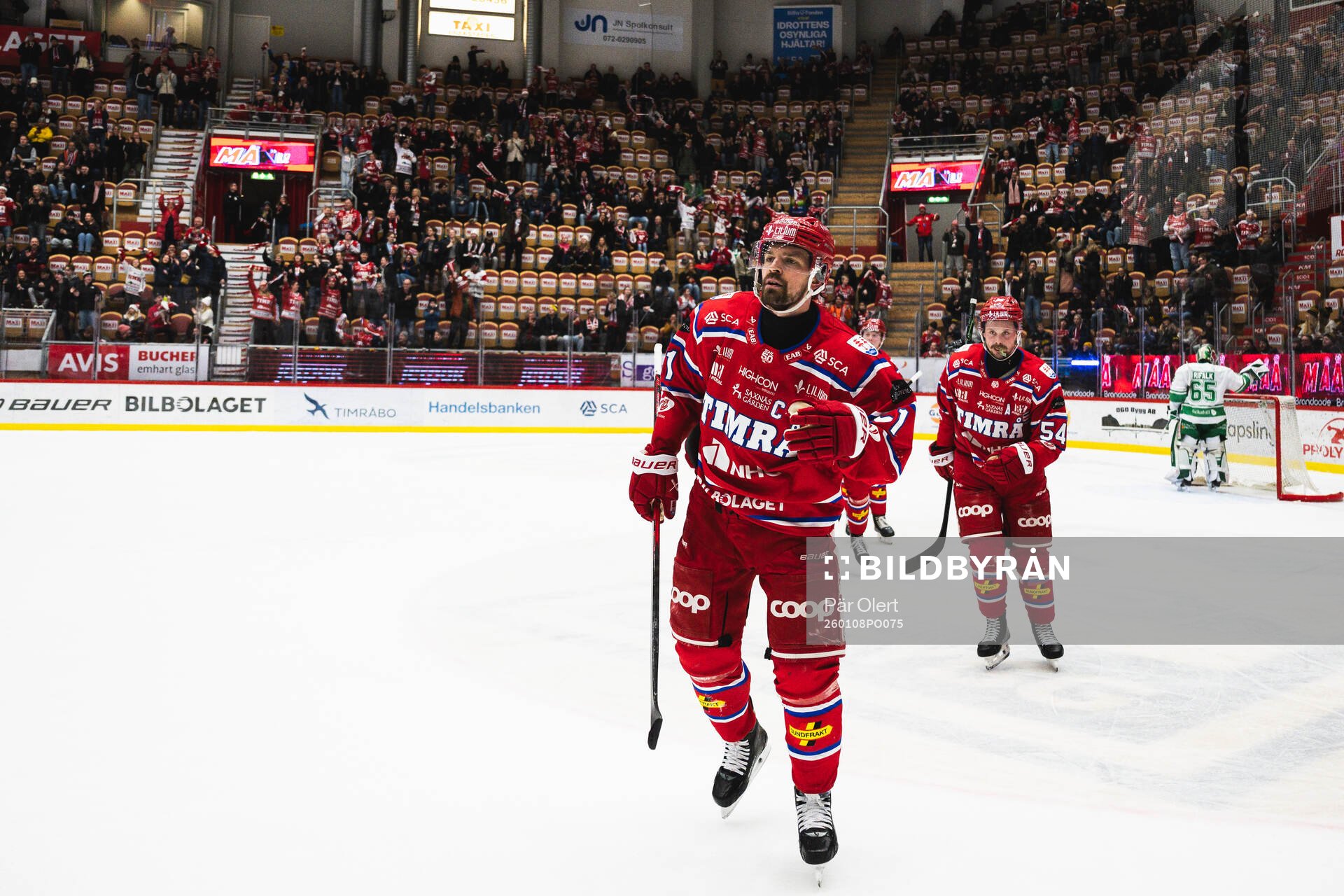 Timrås Anton Lander jublar