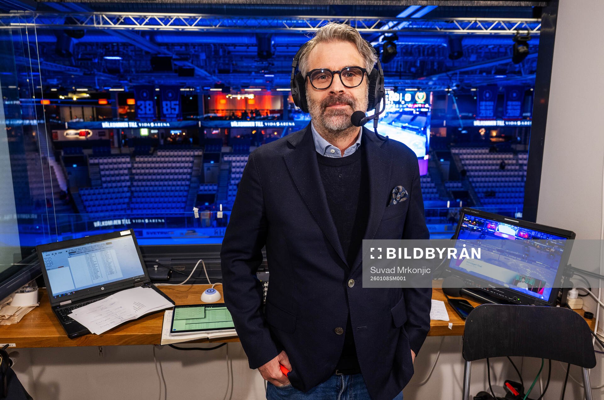 TV4 s kommentator Stefan Klemetz