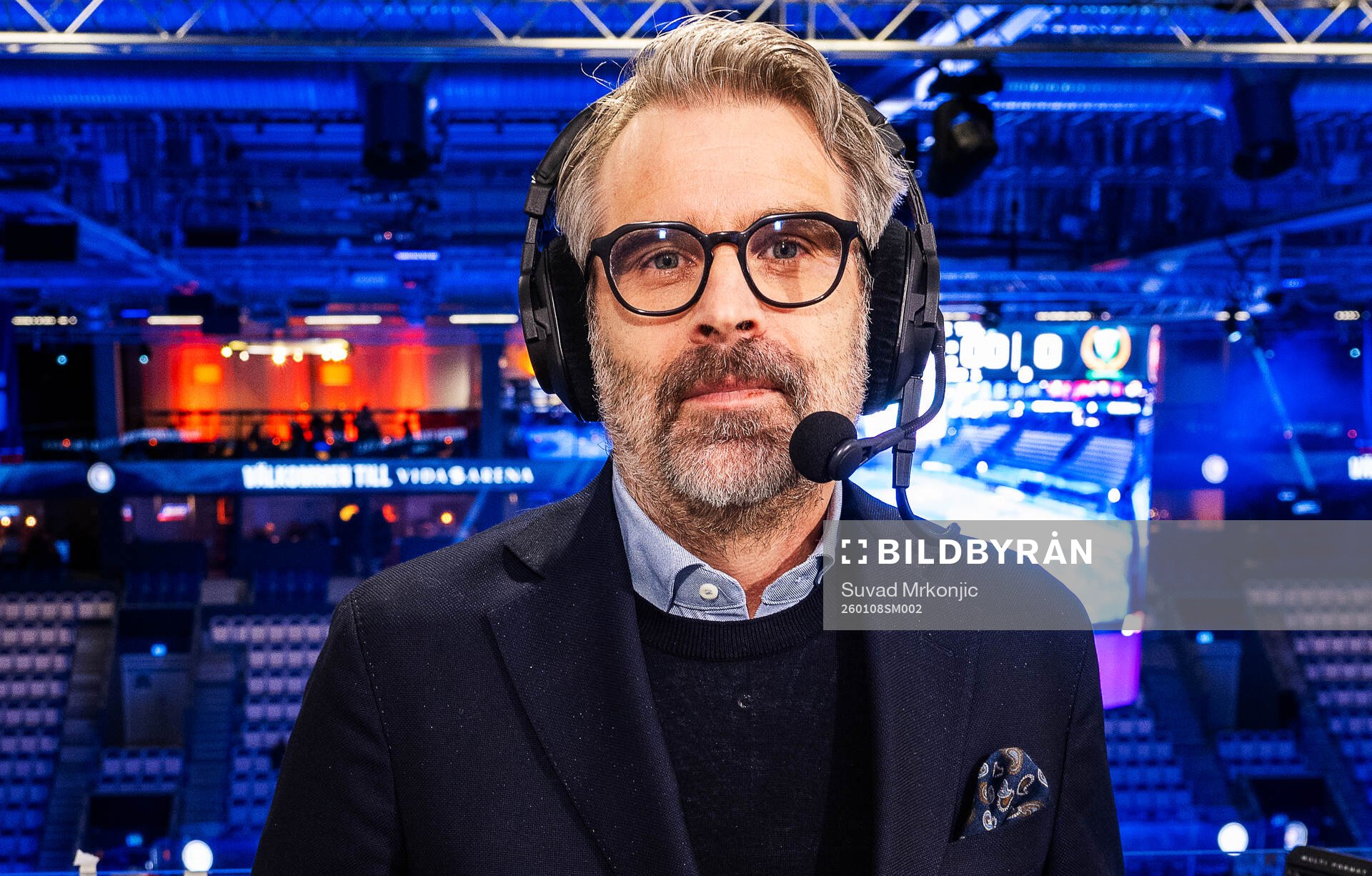 TV4 s kommentator Stefan Klemetz