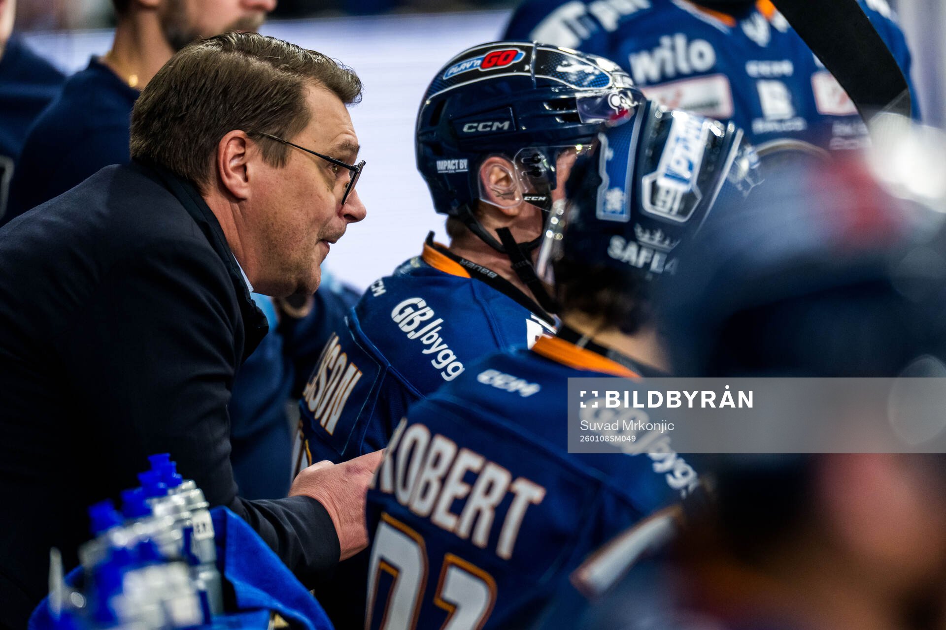 Växjös tränare Björn Hellkvist