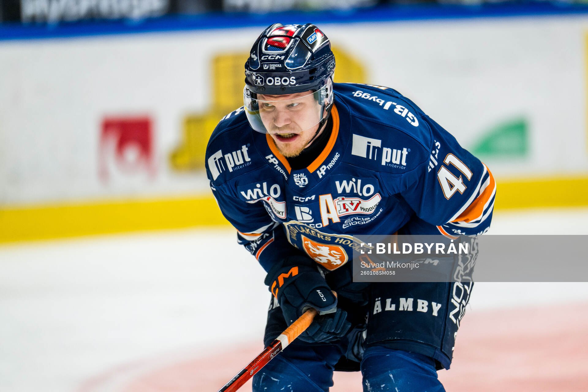 Växjös Ludvig Nilsson har ont