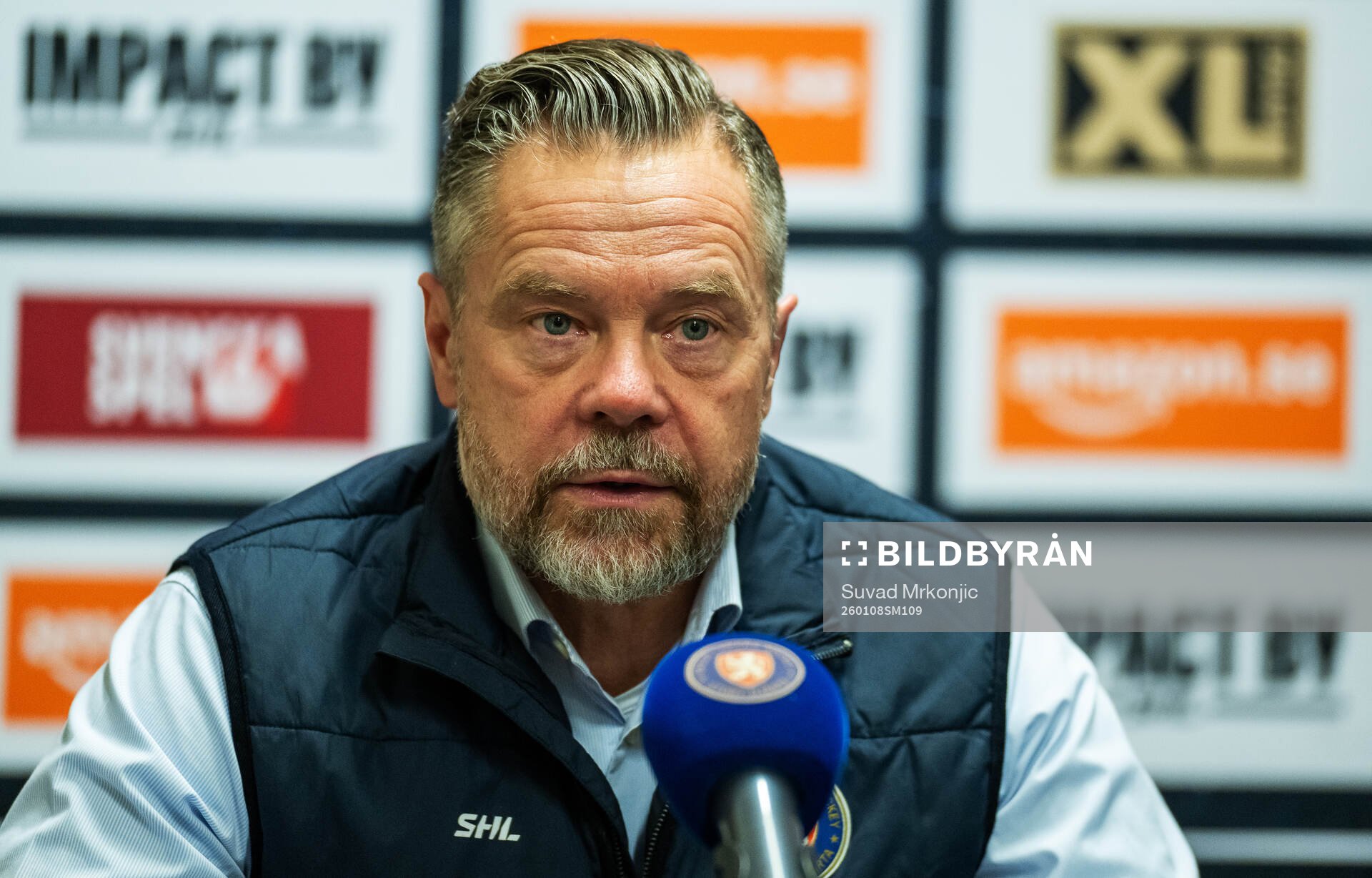 Växjös assisterande tränare Fredrik Hellgren