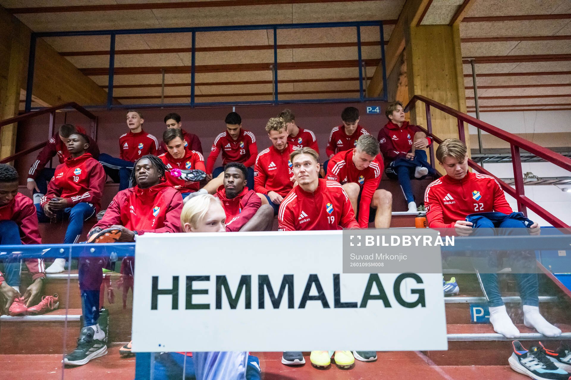 Spelarna byter om