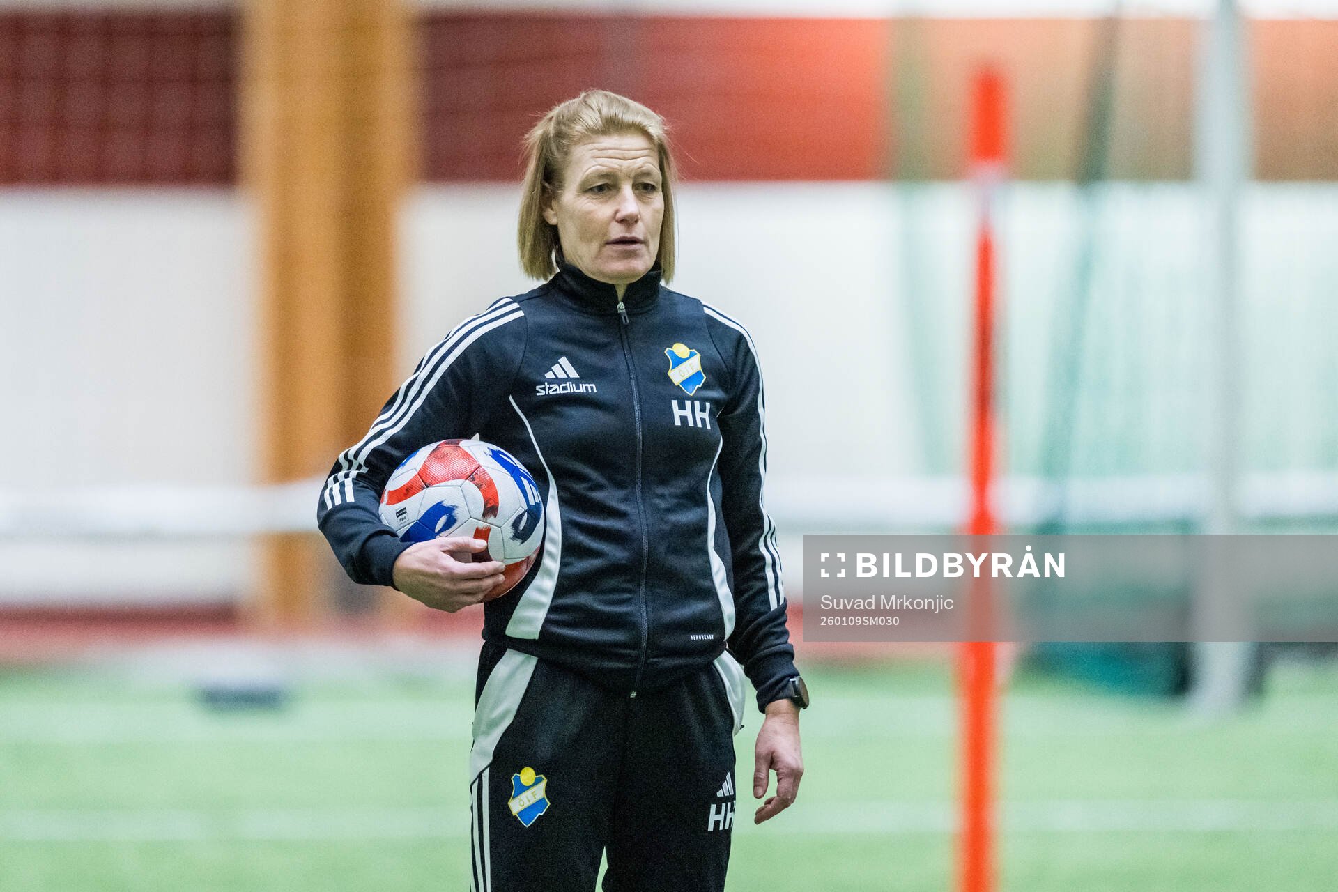 Östers damlagstränare Hanna Höckert