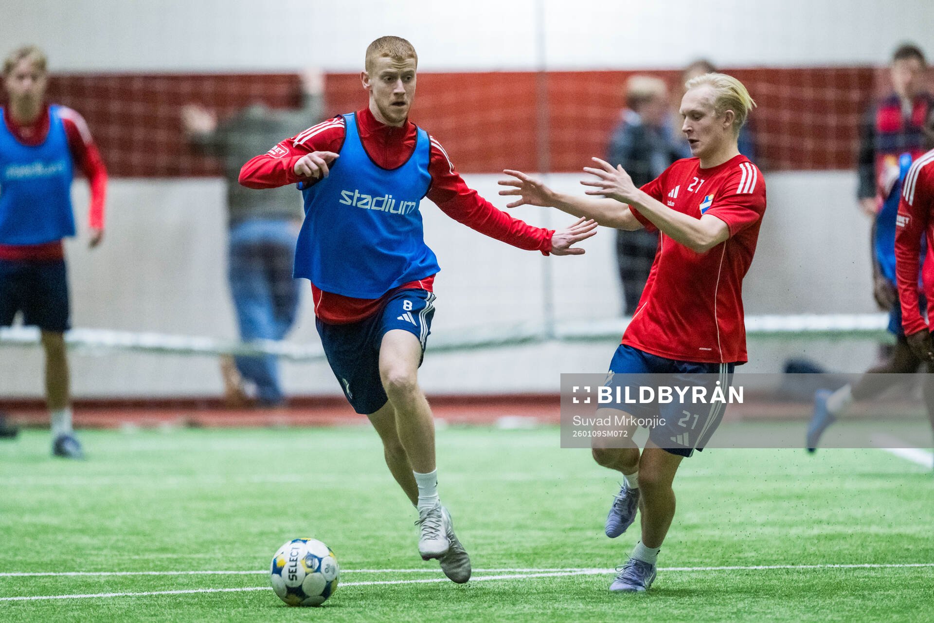 Östers IFs Daniel Ask Och Alfons Lohake