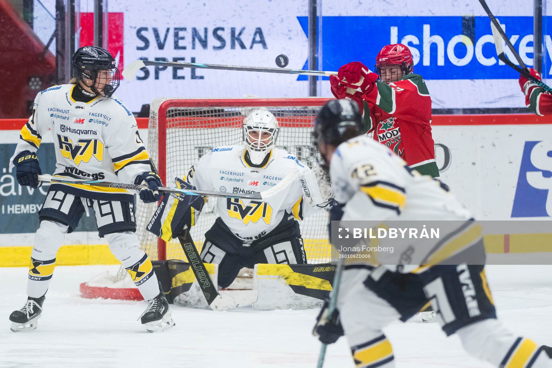 HV71s målvakt Amanda Johansson