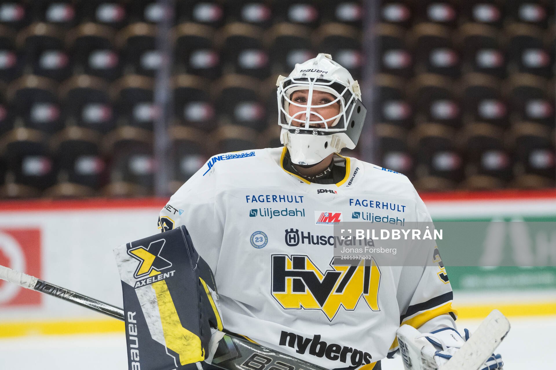 HV71s målvakt Amanda Johansson