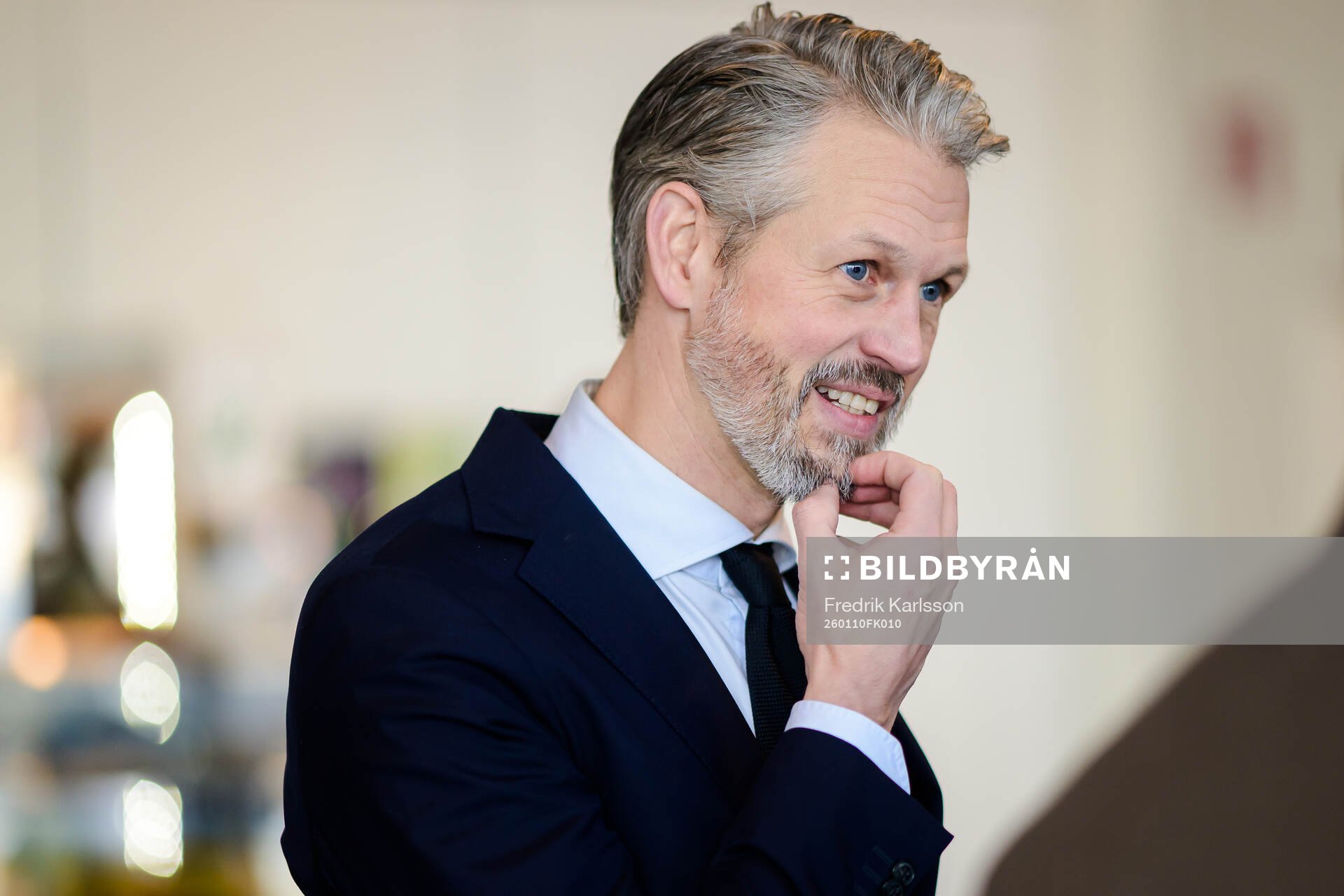 Färjestads Sportdirektör Rickard Wallin