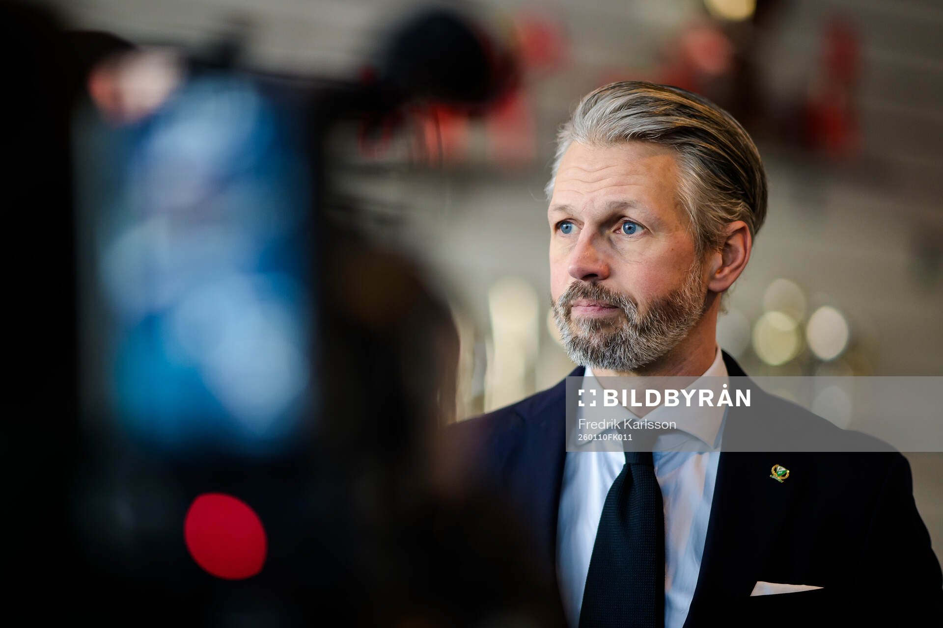 Färjestads Sportdirektör Rickard Wallin