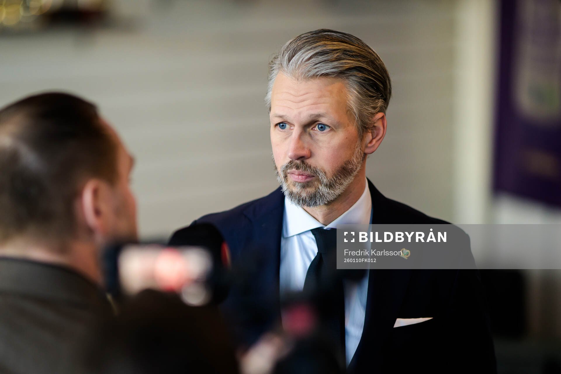 Färjestads Sportdirektör Rickard Wallin