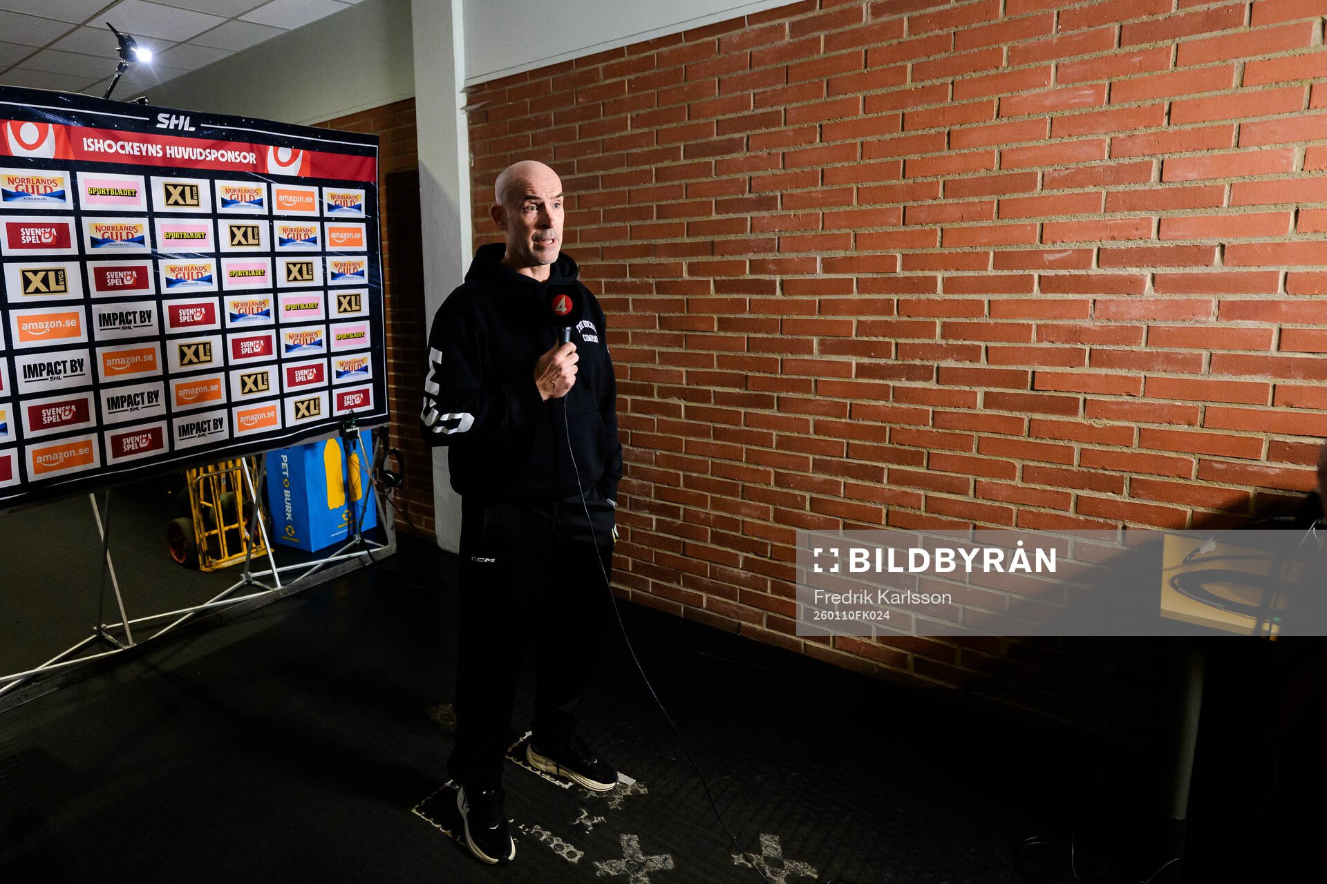 Färjestads tränare Christer Olsson