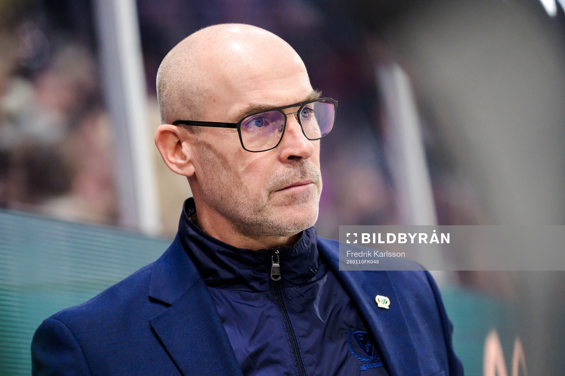 Färjestads tränare Christer Olsson