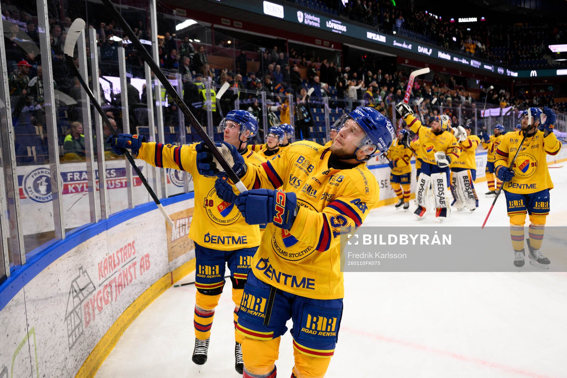 Djurgårdens Jesper Pettersson jublar