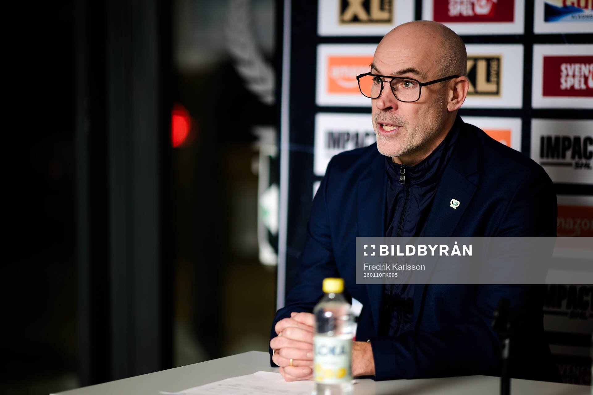 Färjestads tränare Christer Olsson