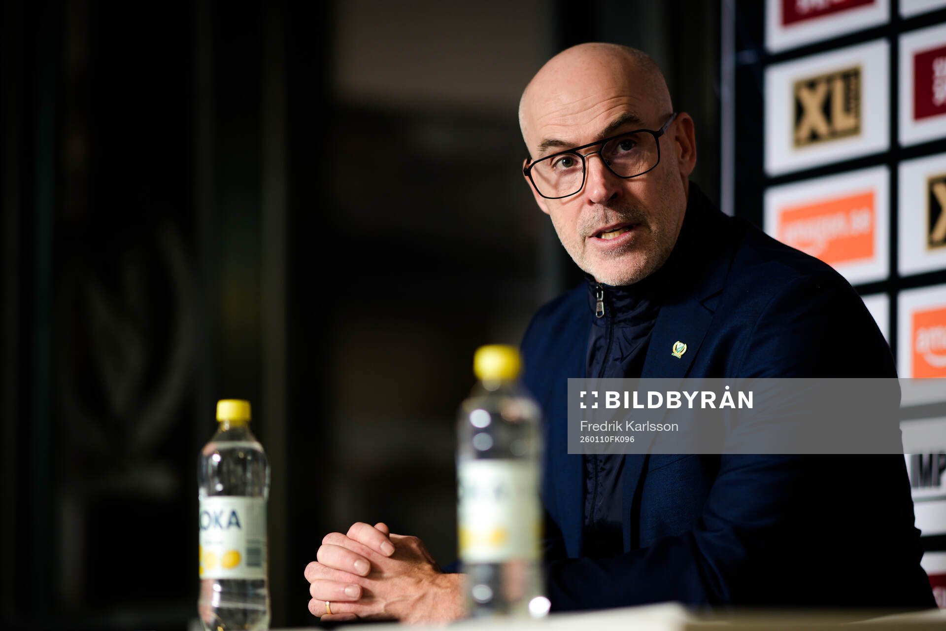 Färjestads tränare Christer Olsson