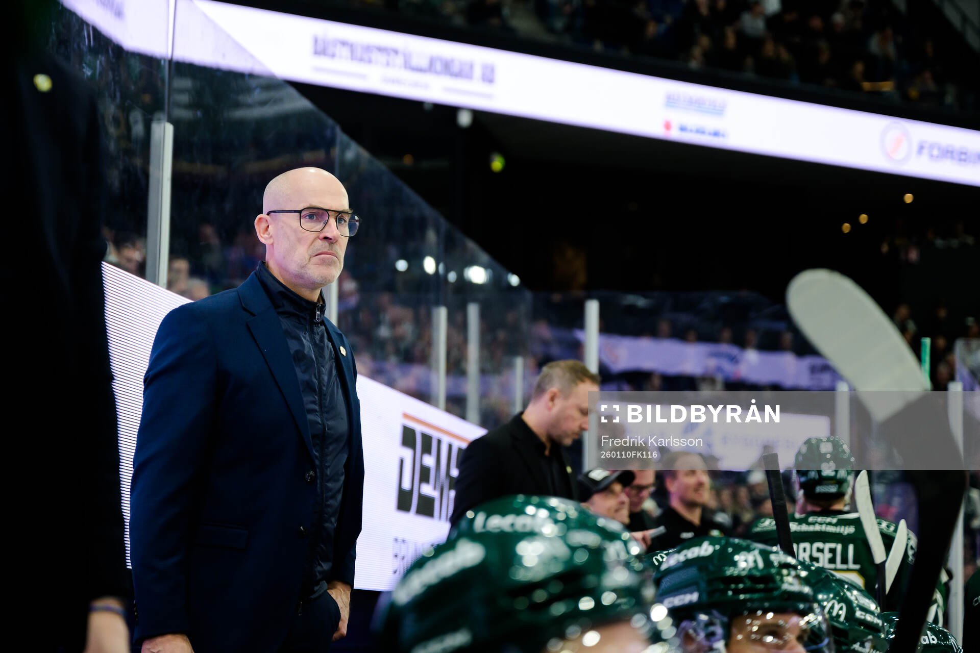 Färjestads tränare Christer Olsson