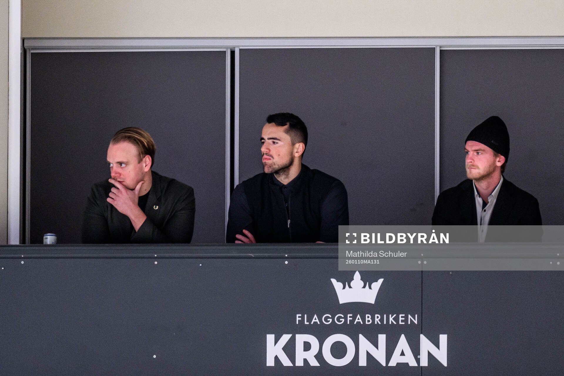 Rögles sportchef Hampus Sjöström och klubbdirektör Alen