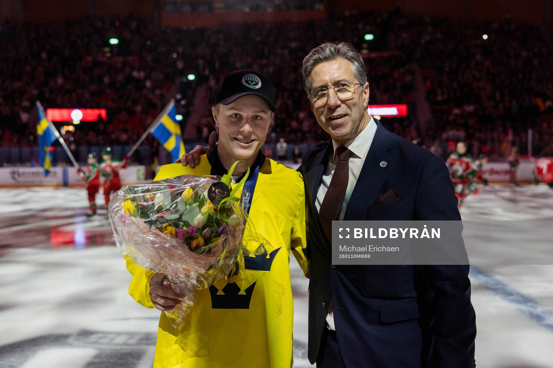 Frölundas Ivar Stenberg uppmärksammas för JVM-Guldet av