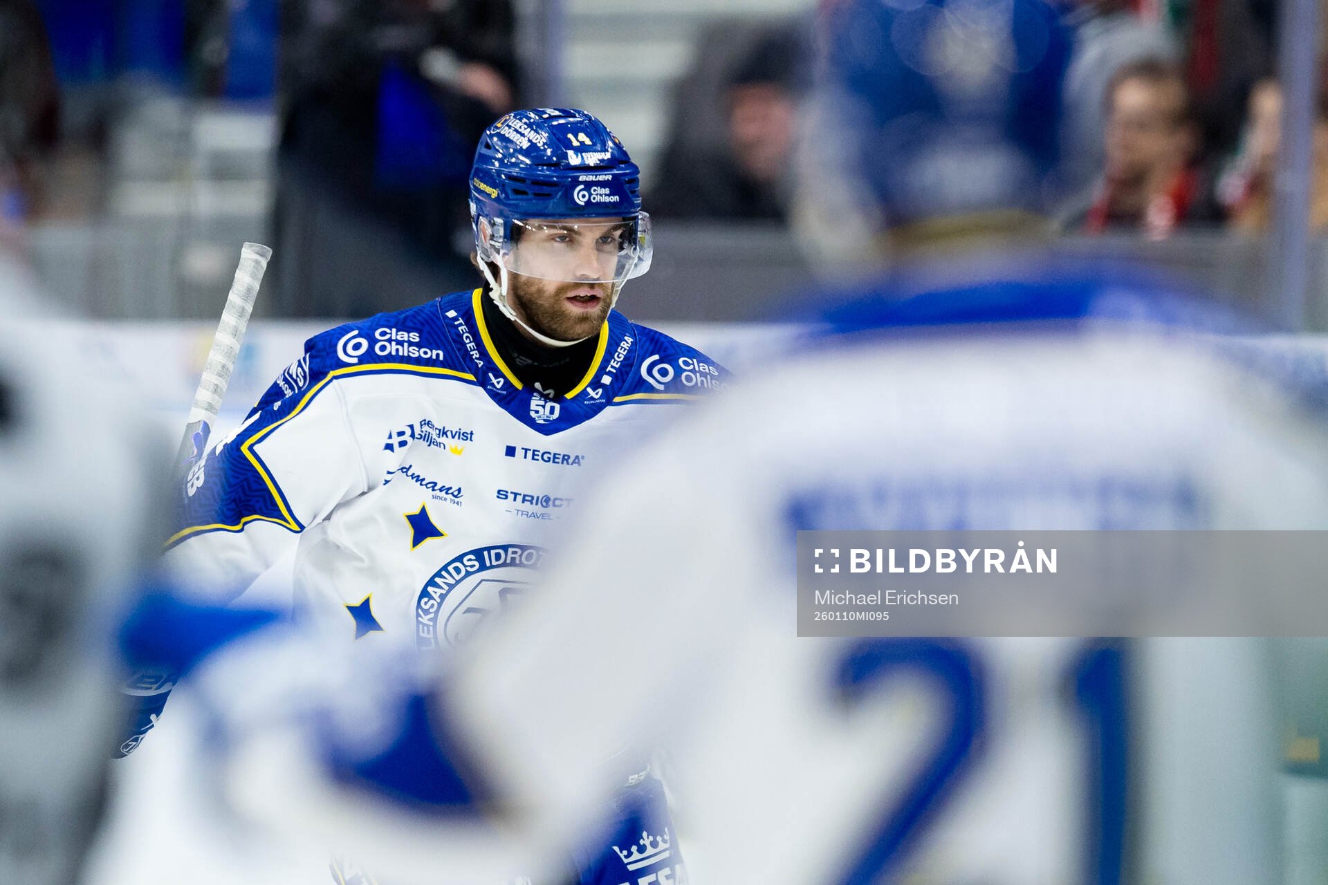 Leksands Oskar Lang jublar