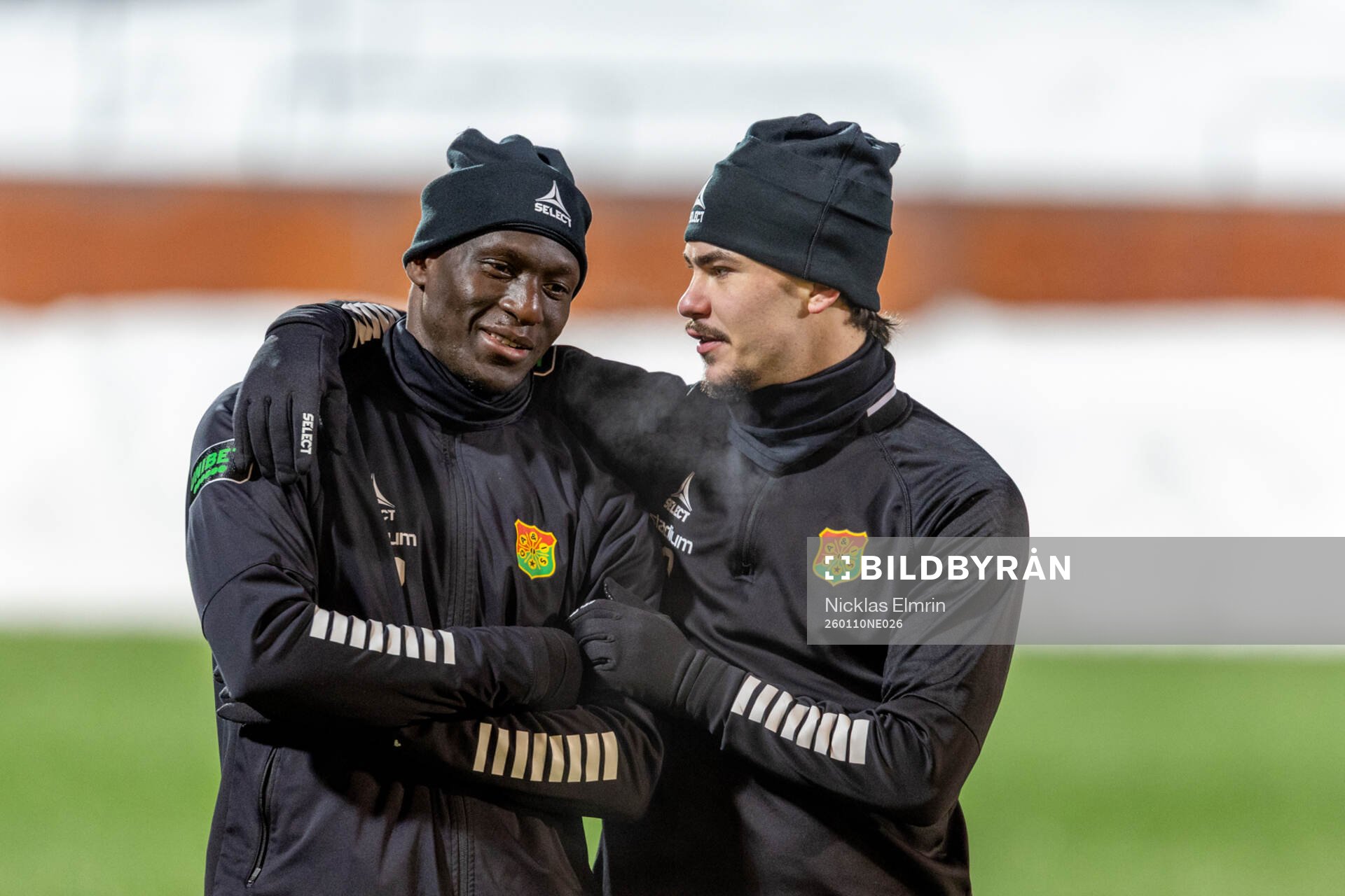 GAIS Ibrahim Diabate och William Milovanovic