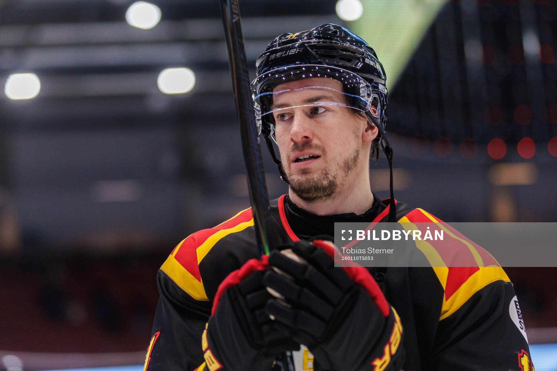Brynäs Robert Hägg jublar