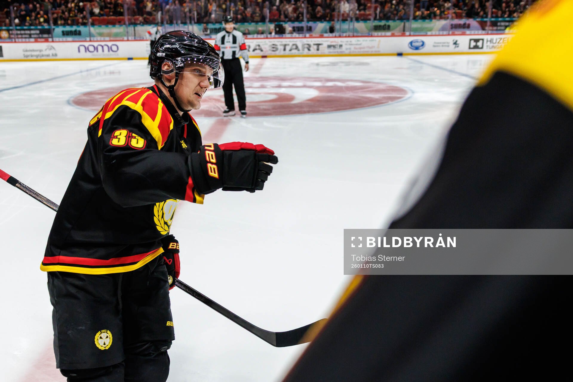 Brynäs Jakob Silfverberg jublar