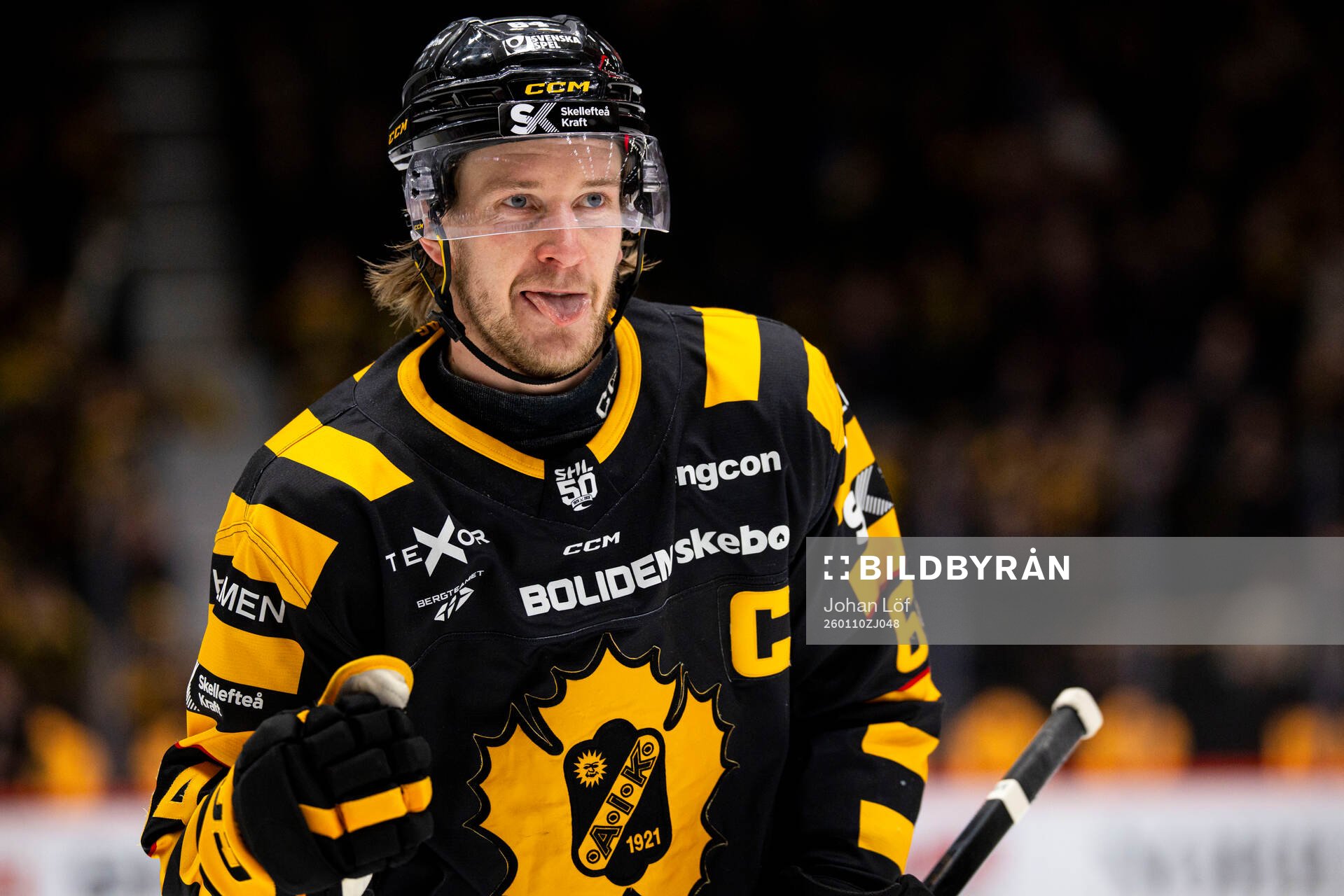 Skellefteås Jonathan Pudas jublar