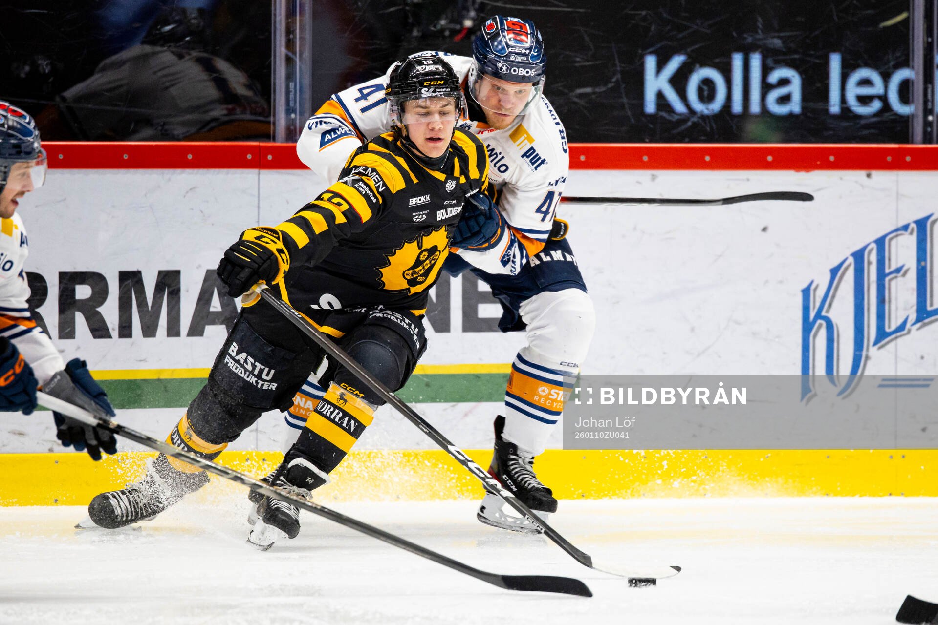 Skellefteås Valter Lindberg och Växjös Ludvig Nilsson