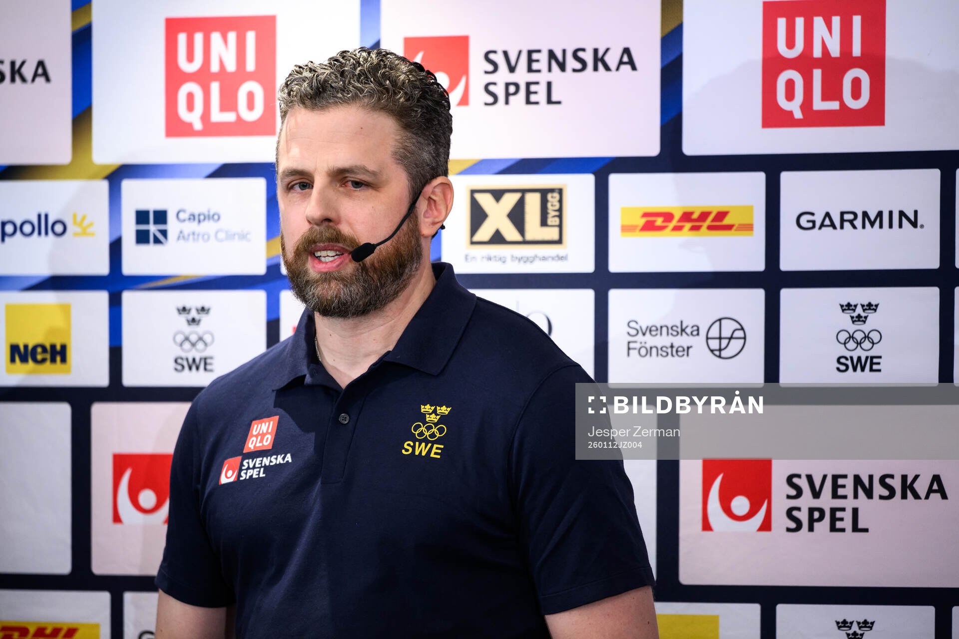 Sveriges förbundskapten Ulf Lundberg