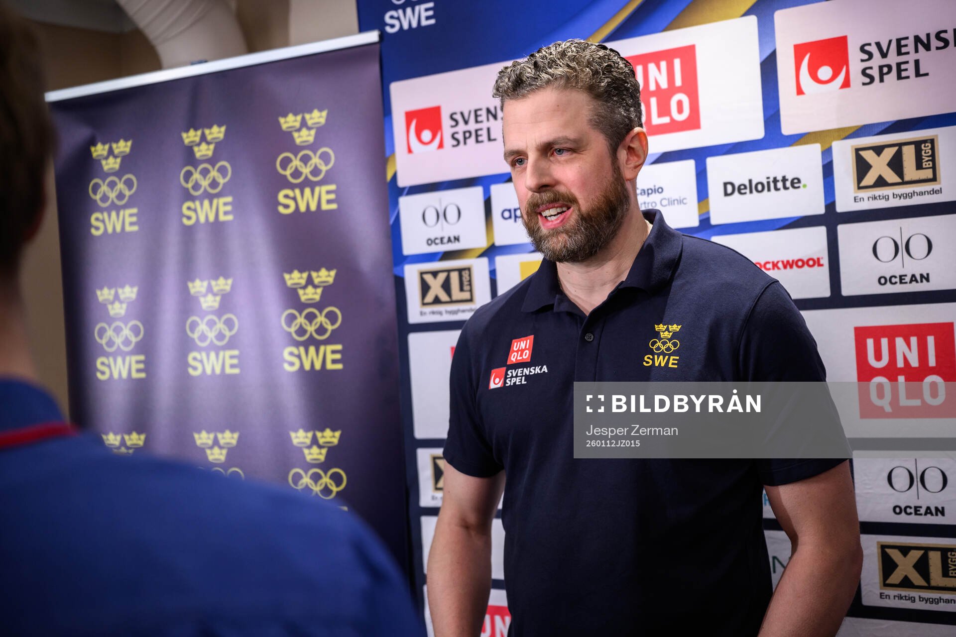 Sveriges förbundskapten Ulf Lundberg