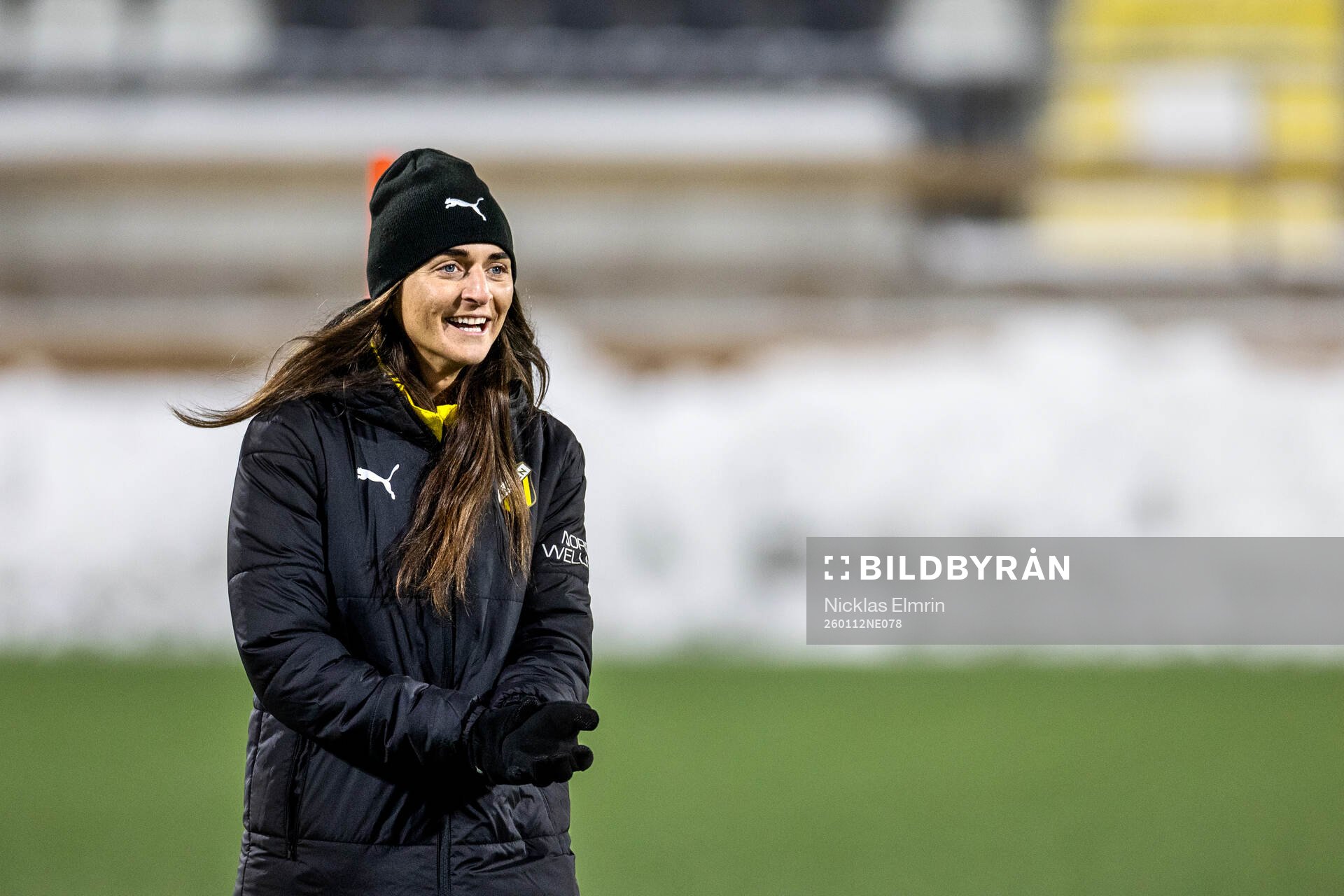 Häckens tränare Elena Sadiku
