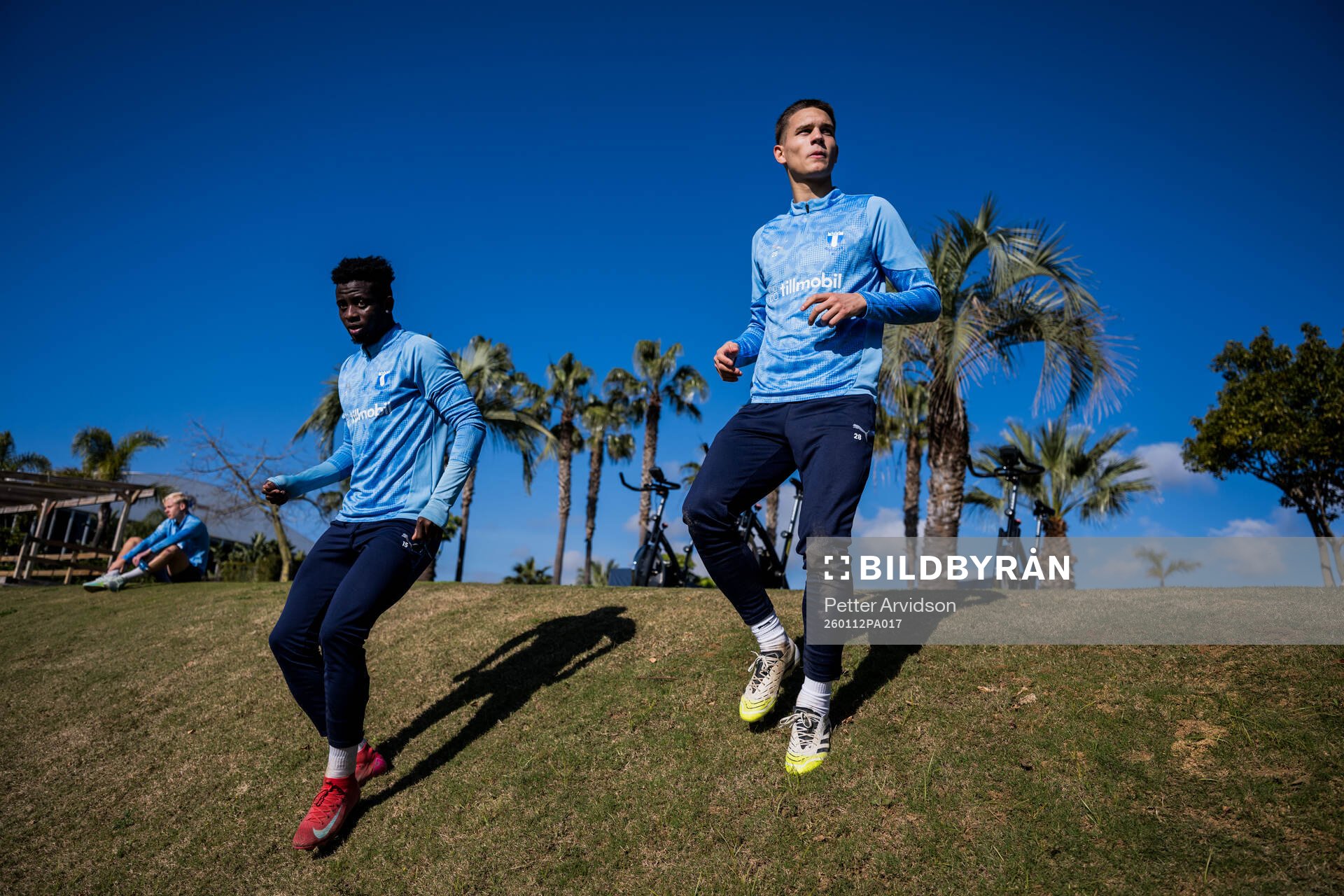 Salifou Soumah och Jovan Milosavljevic