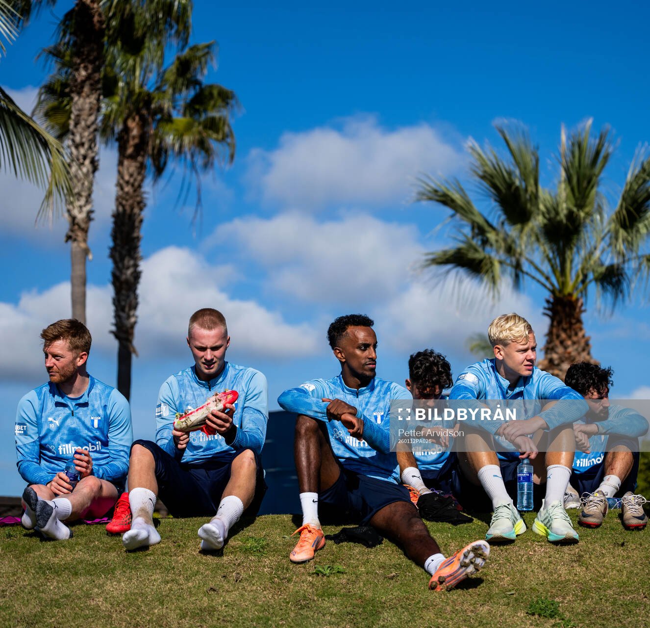 Anders Christiansen, Daniel Gudjohnsen, Taha Ali, och Otto