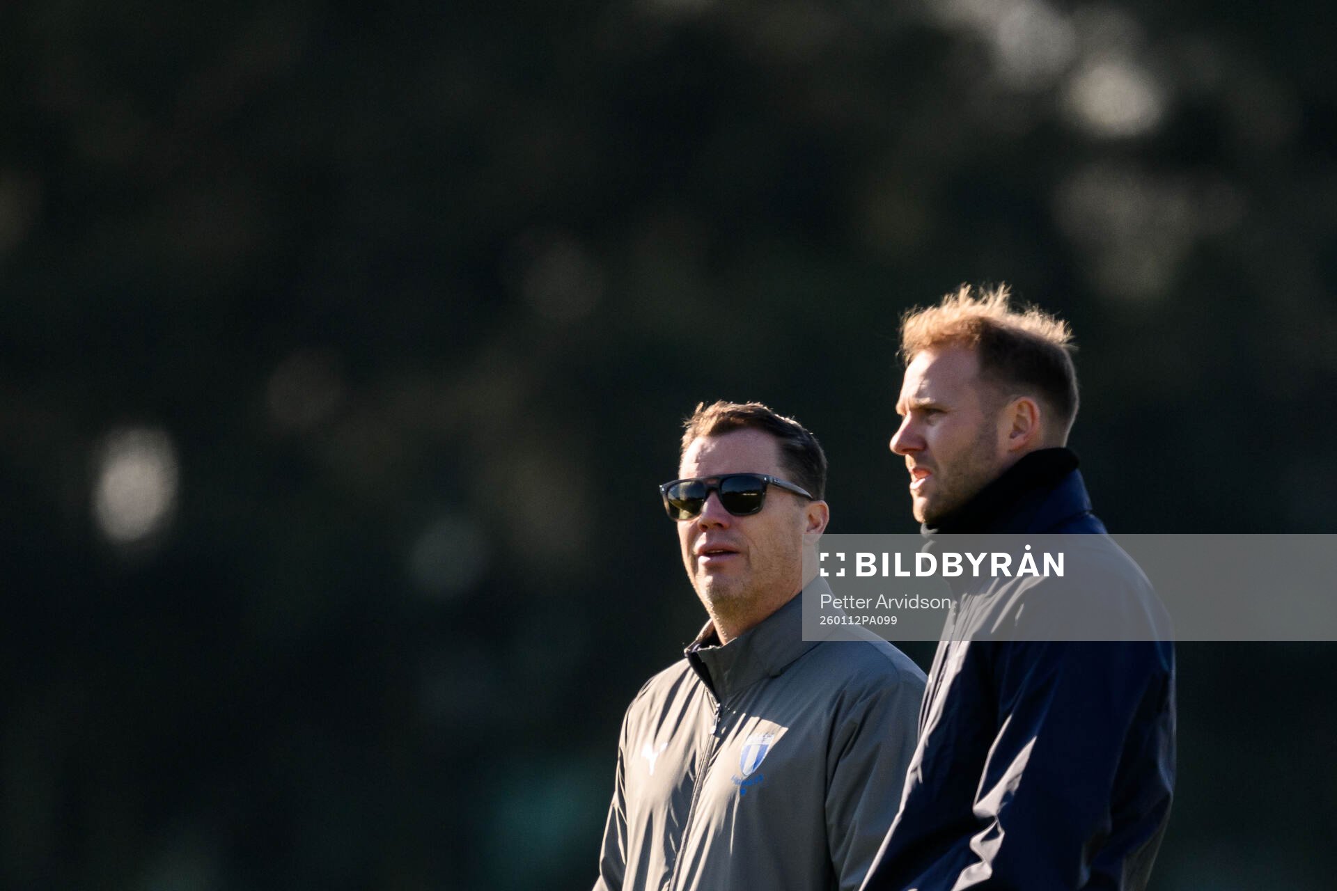 Fotbollschef Daniel Andersson och Top Talent Manager Ola