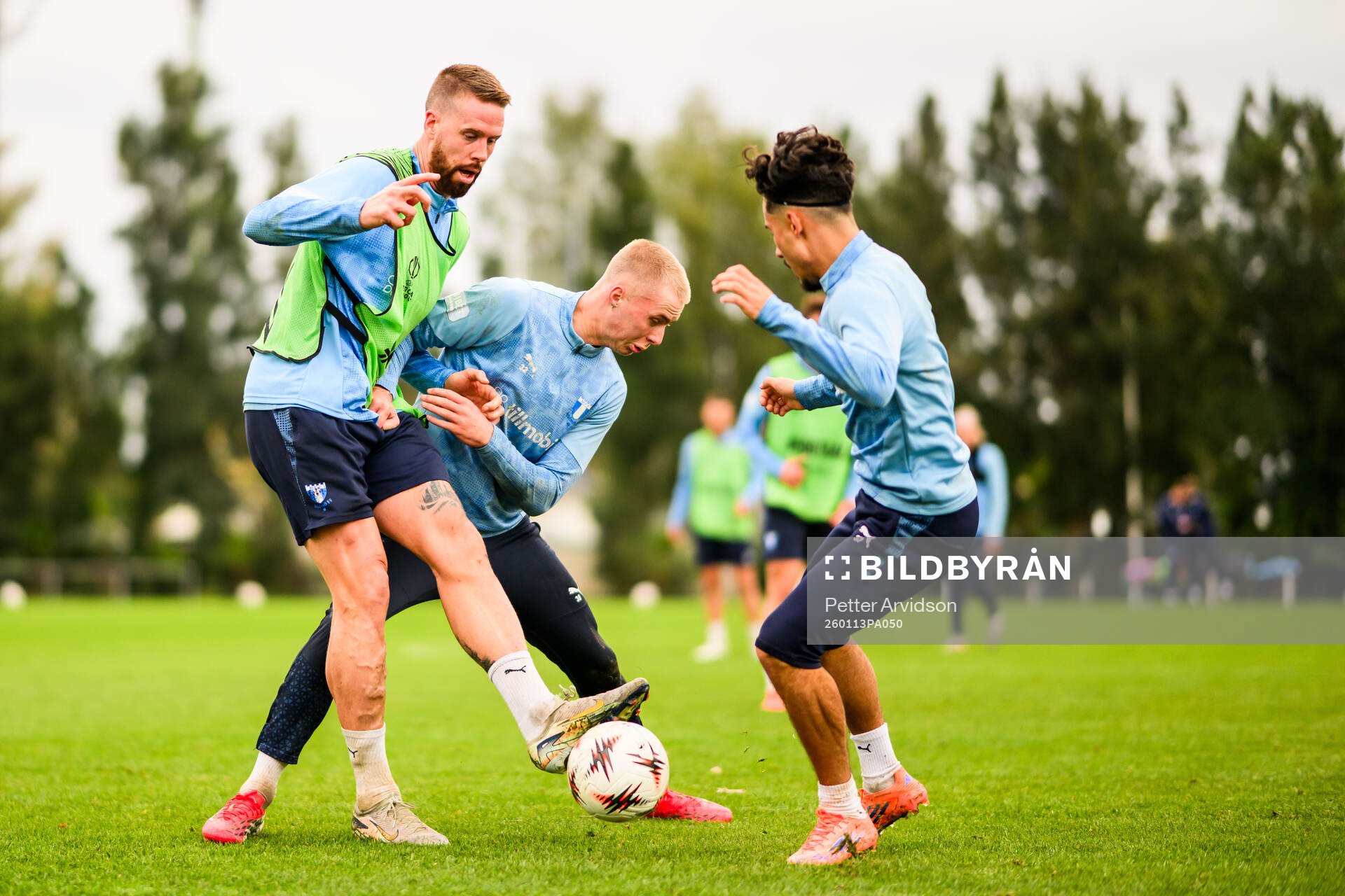 Pontus Jansson, Daniel Gudjohnsen och Adrian Skogmar