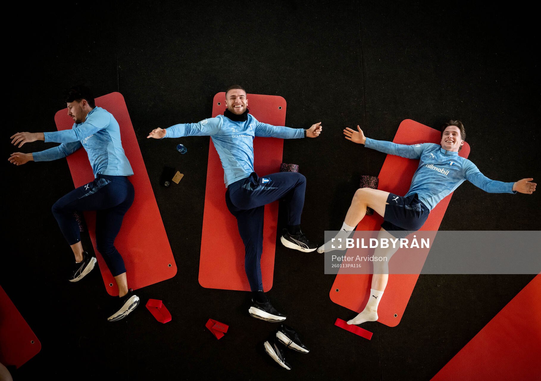 Stefano Vecchia, Gabriel Busanello och Johan Karlsson