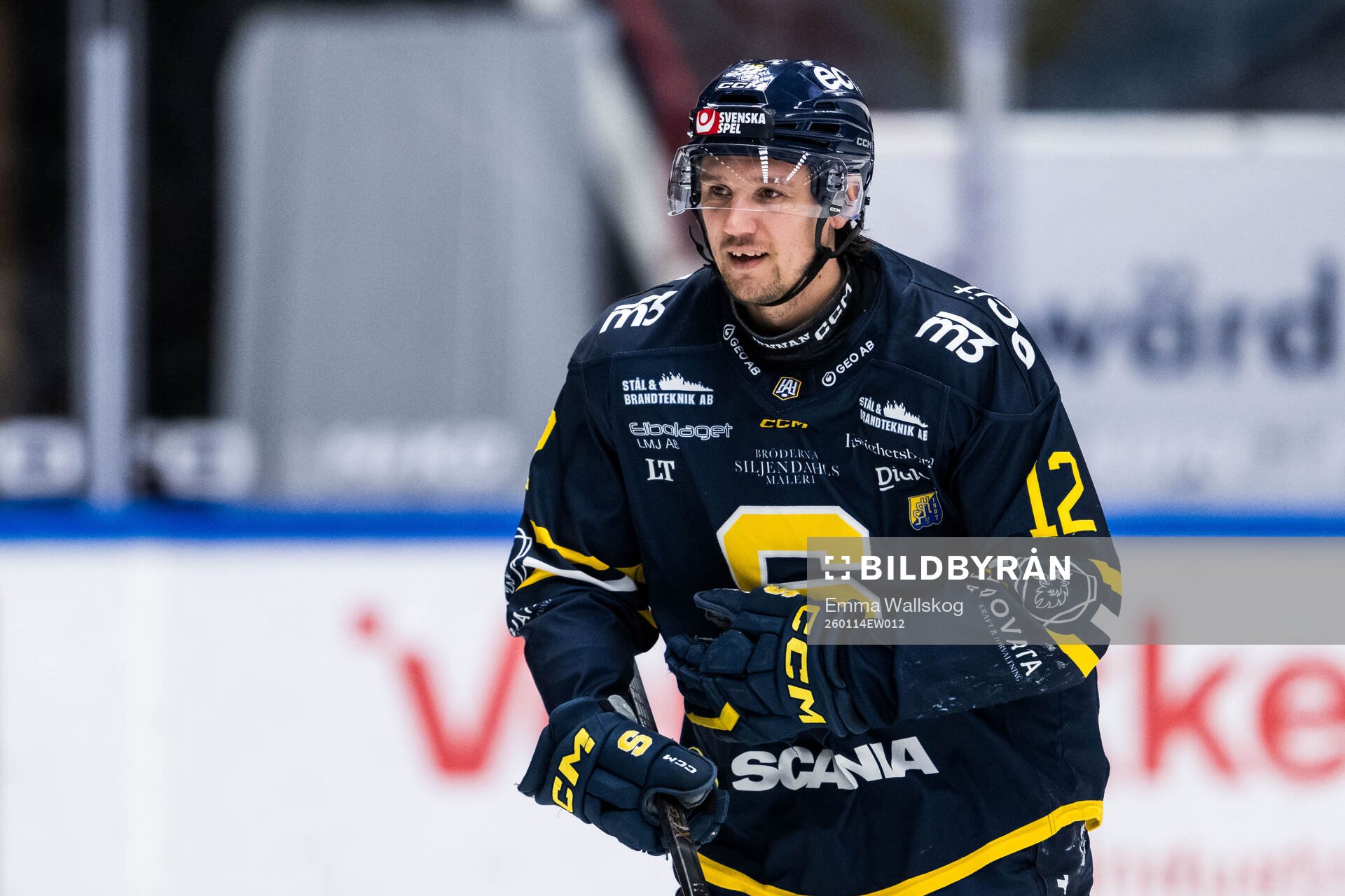 Södertäljes Viktor Liljegren jublar
