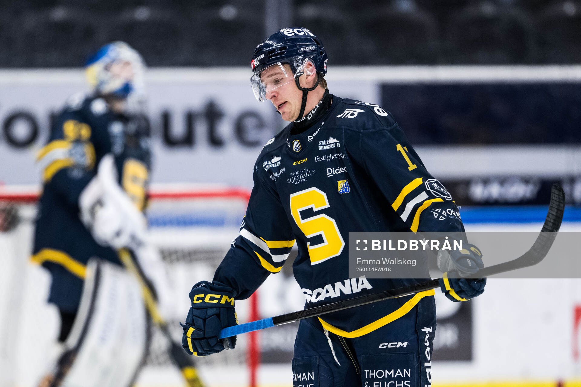 Södertäljes Filip Engarås deppar