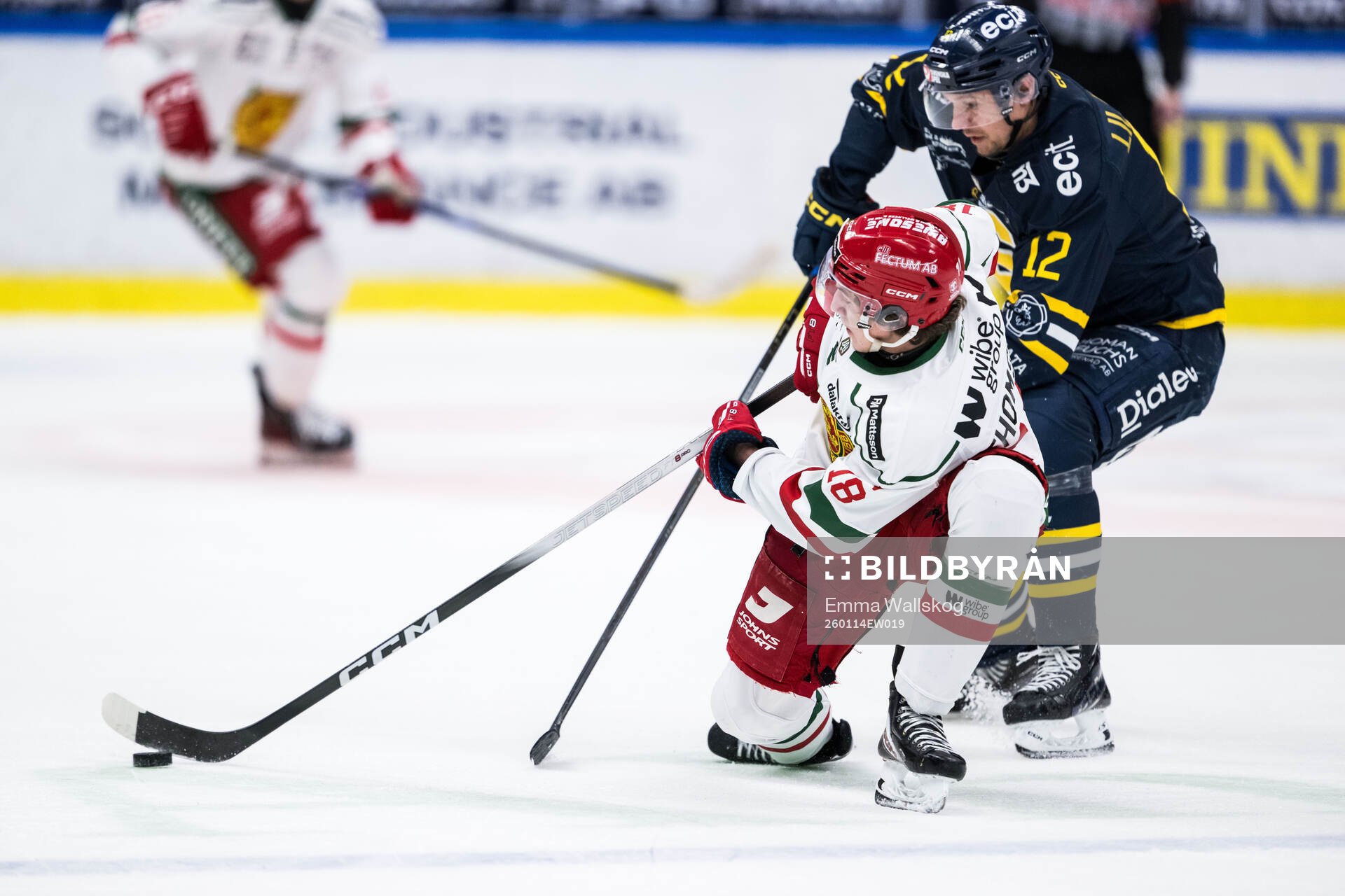 Moras Tim Thomsson och Södertäljes Viktor Liljegren