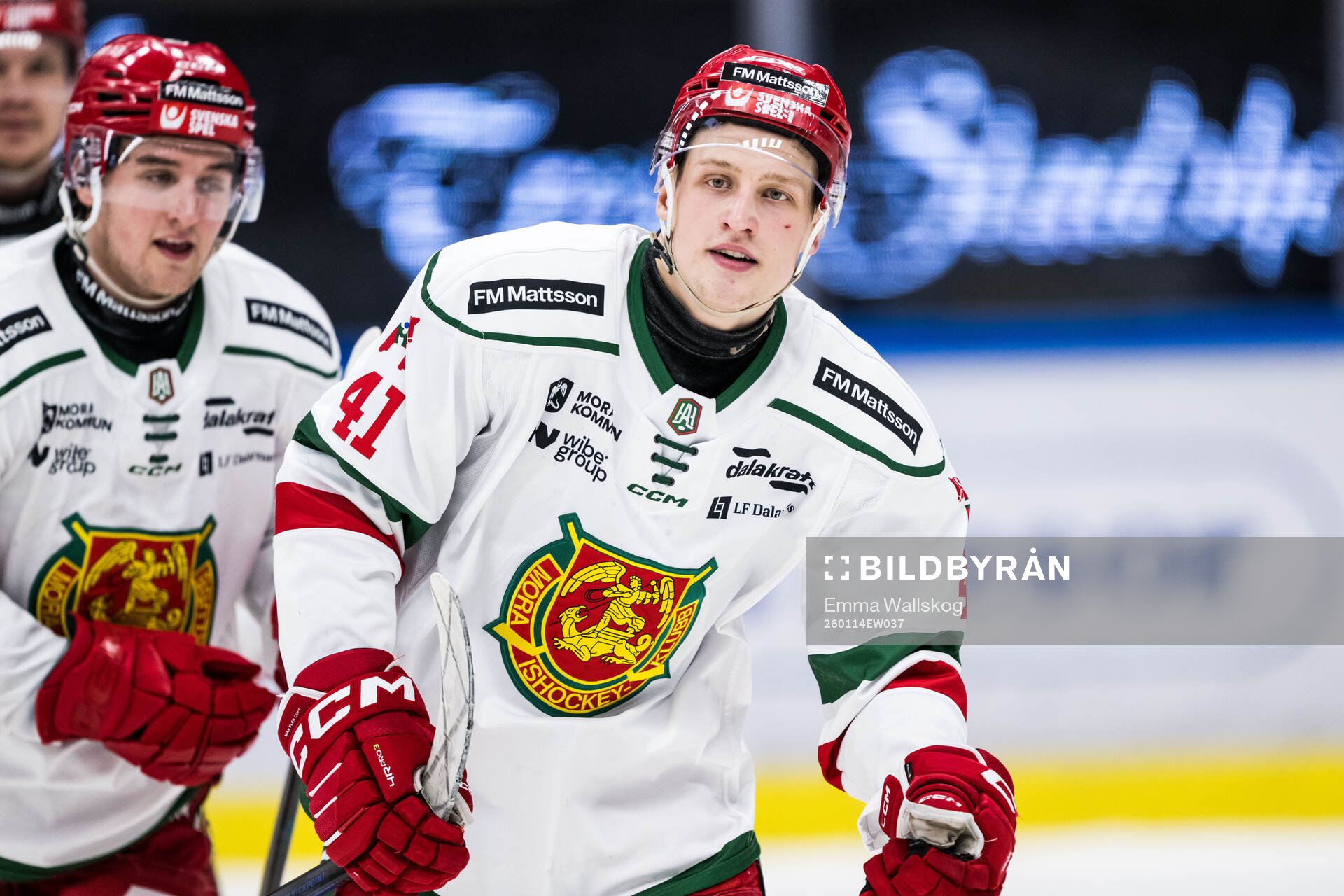 Moras Romeo Edvardsen Sörensen jublar