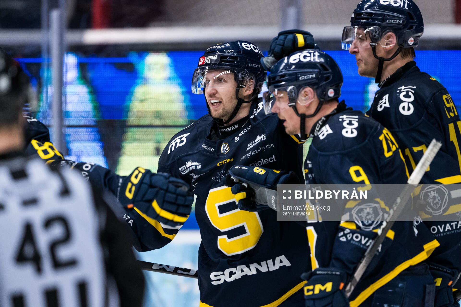 Södertäljes William Eriksson jublar
