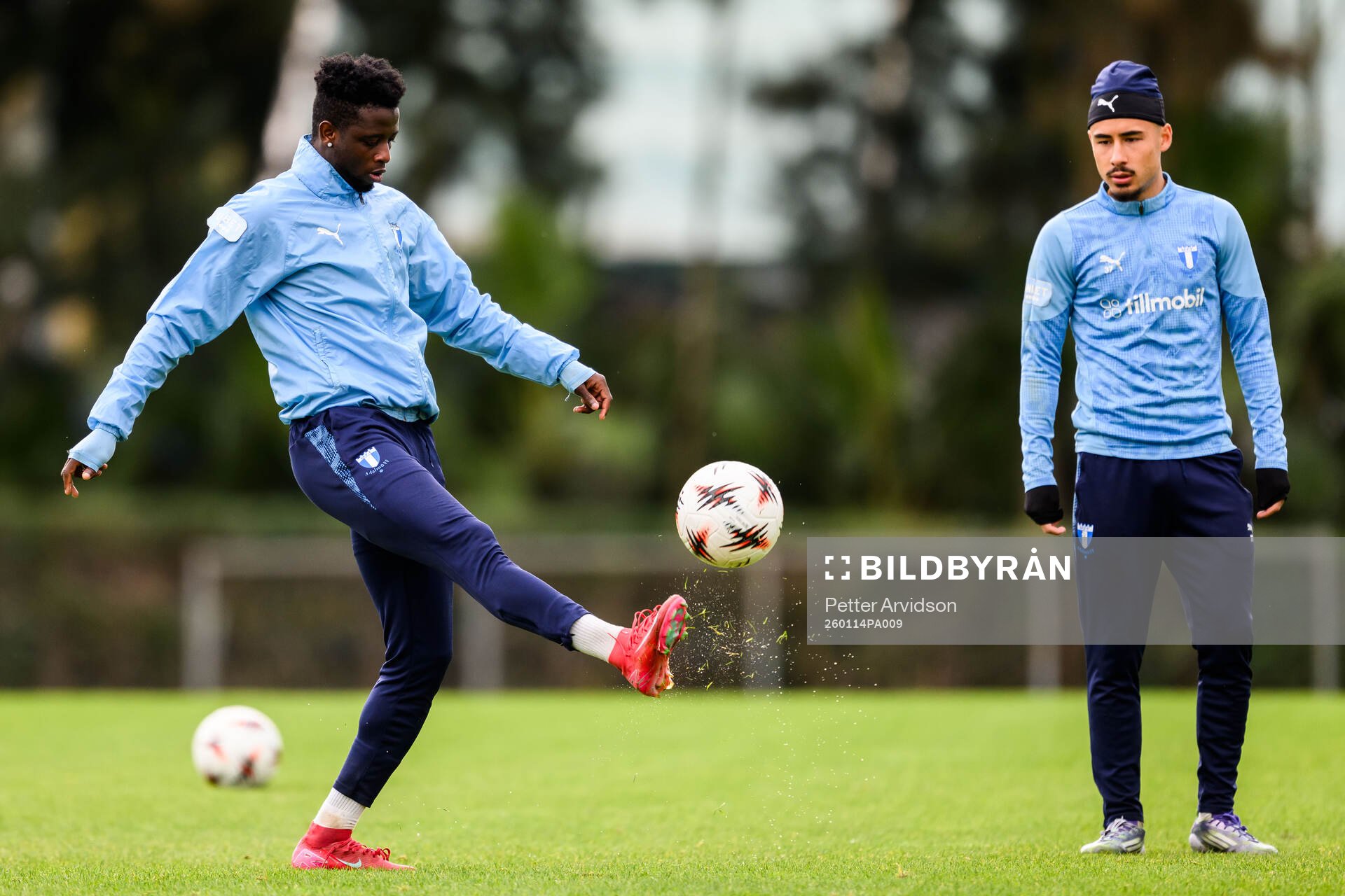 Salifou Soumah och Adrian Skogmar