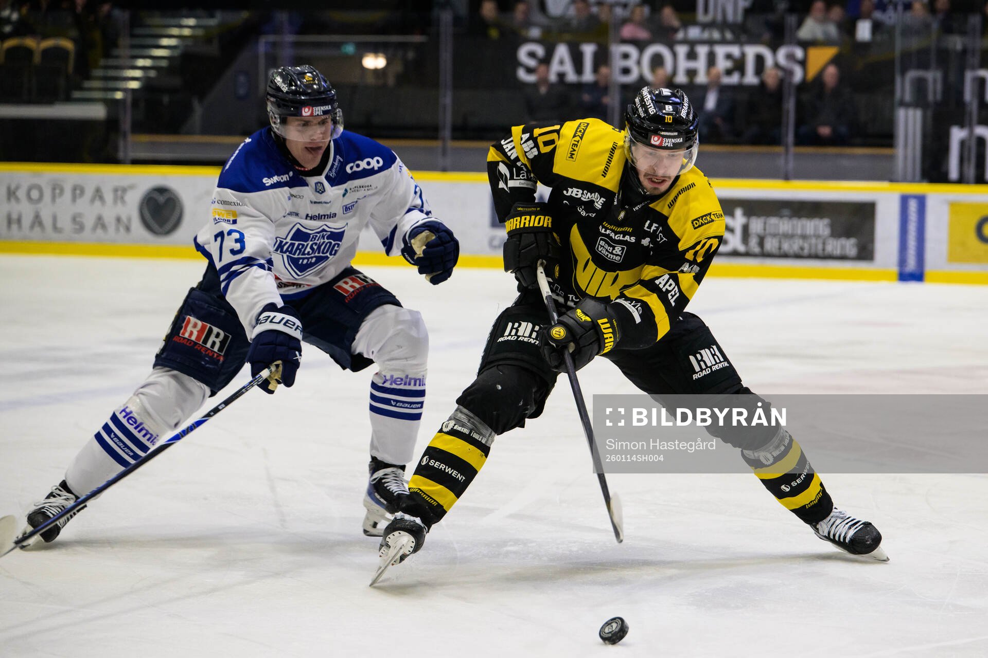 Karlskogas Oliver Eklind och Västerås Jimmie Jansson