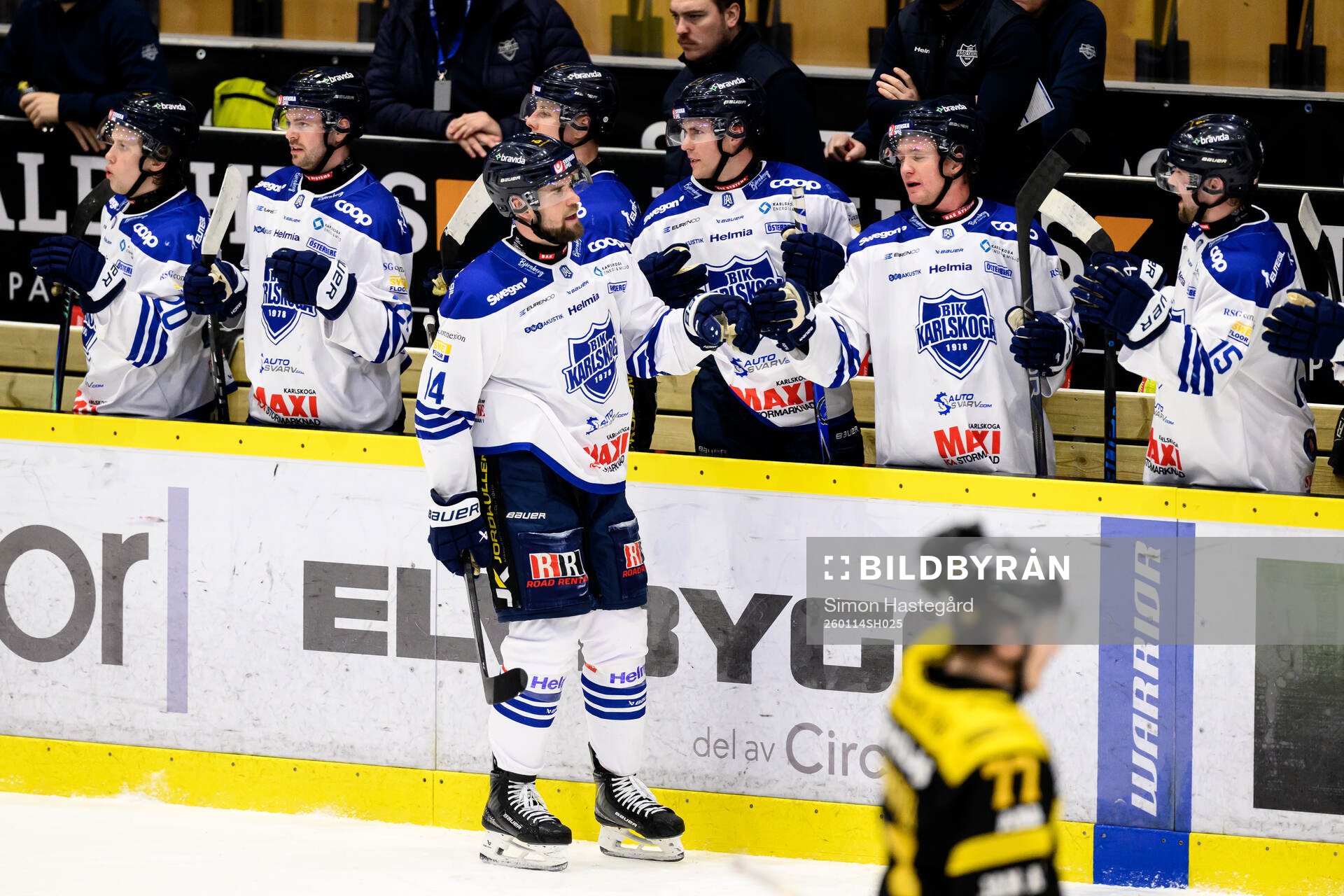 Karlskogas Henrik Björklund jublar
